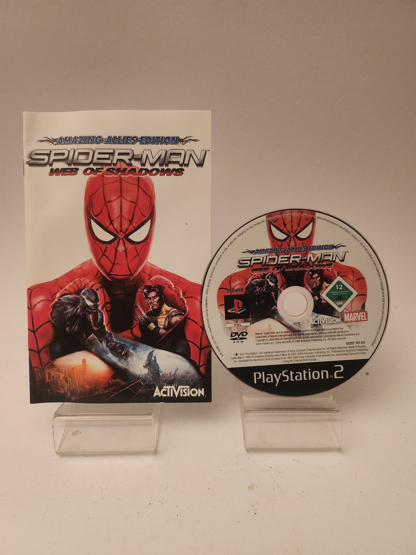 Spider-man: Web of Shadows Amazing Allies Playstation 2 - Playstation 2 Games