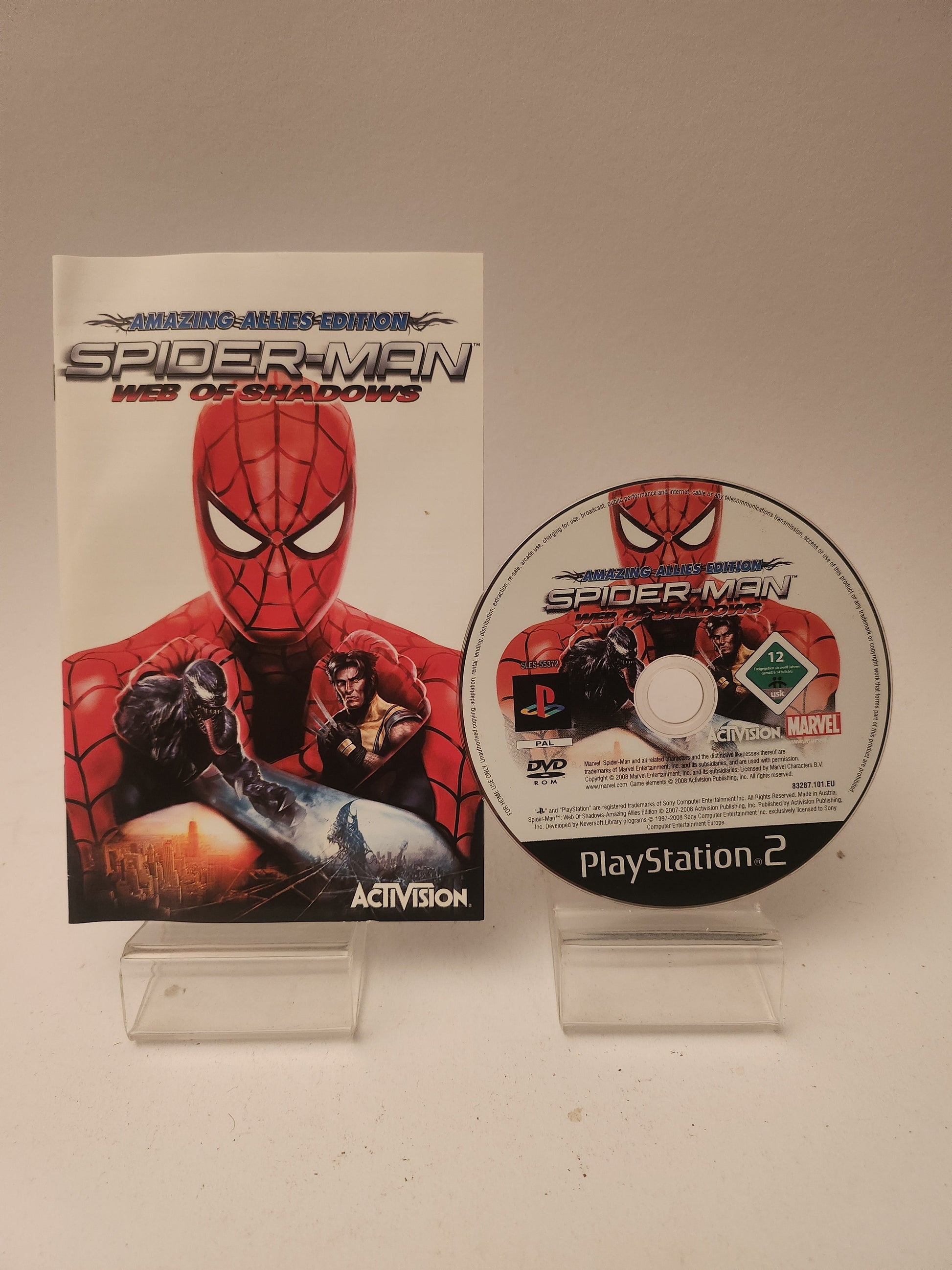 Spider-man: Web of Shadows Amazing Allies Playstation 2 - Playstation 2 Games