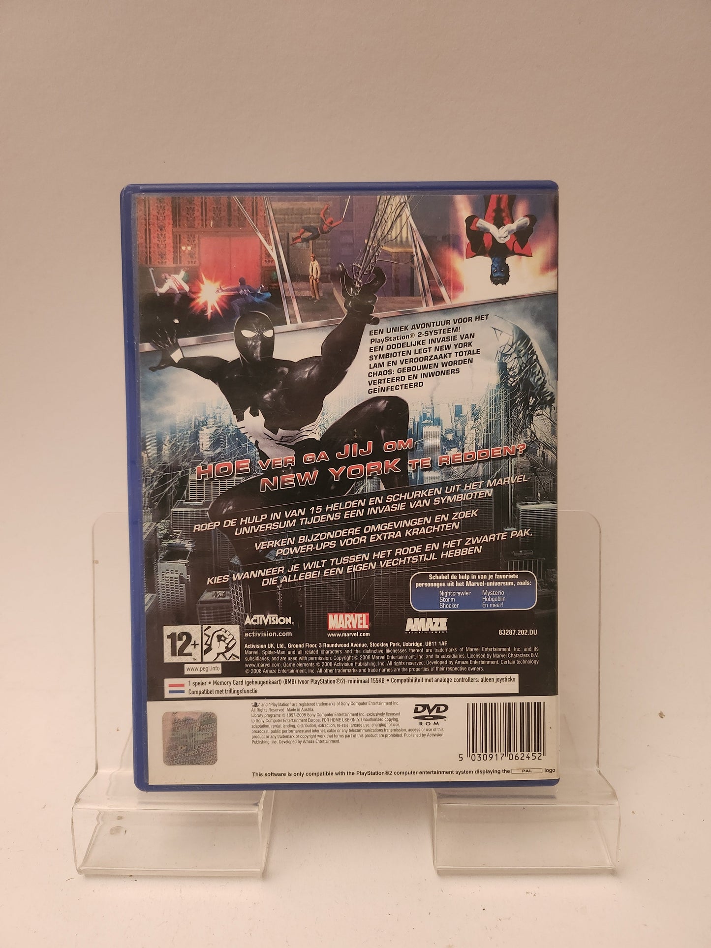 Spider-man: Web of Shadows Amazing Allies Playstation 2 - Playstation 2 Games