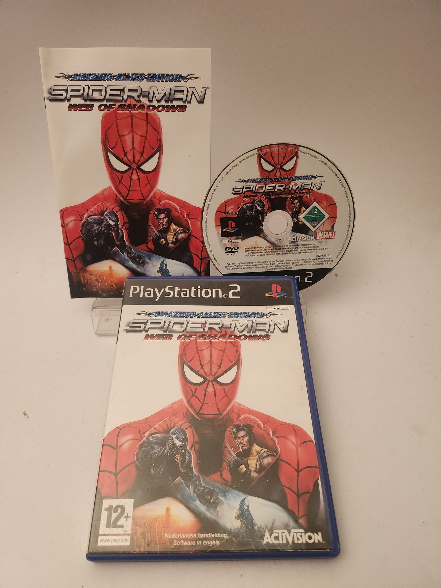 Spider-man: Web of Shadows Amazing Allies Playstation 2 - Playstation 2 Games