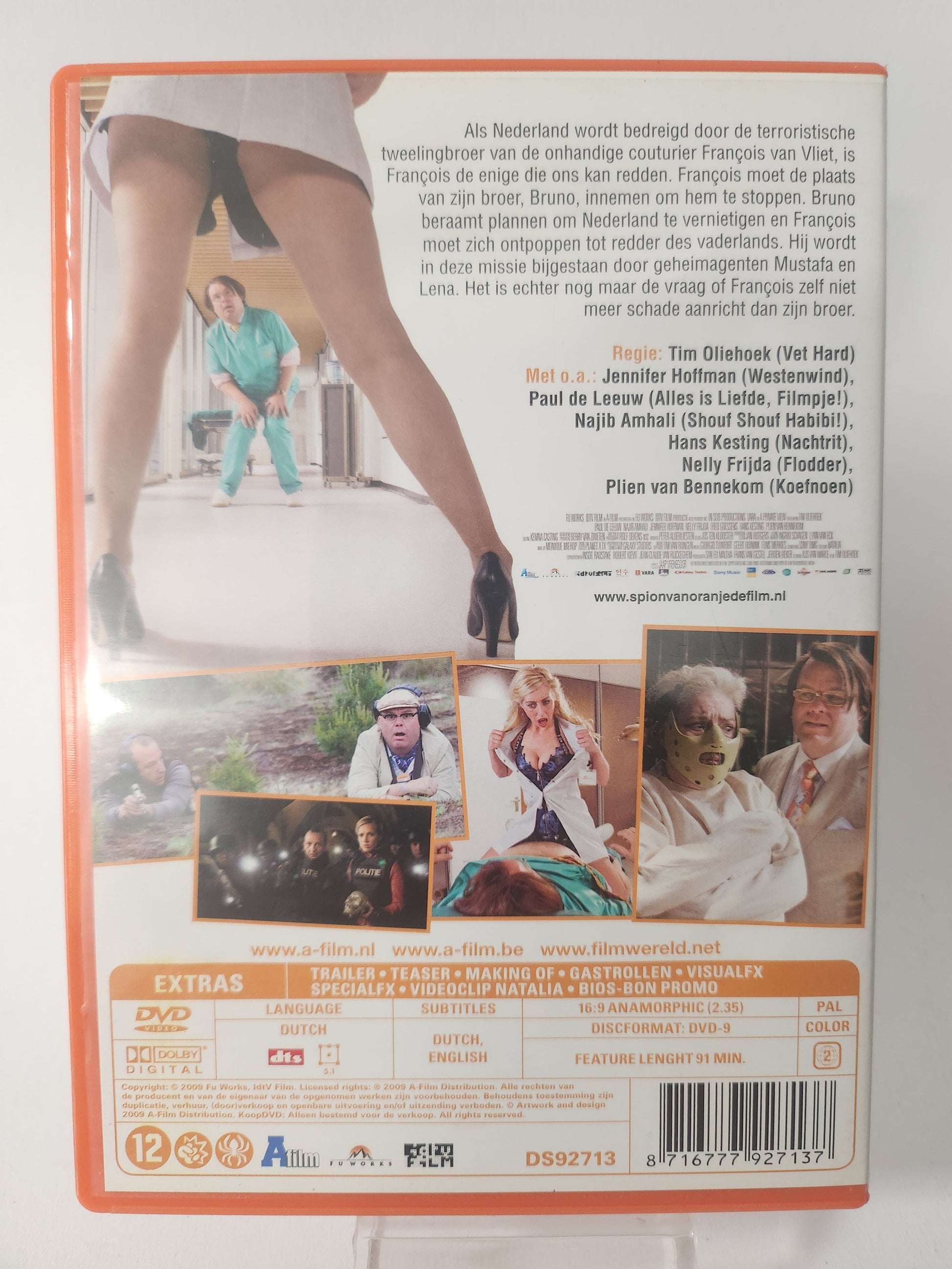 Spion van Oranje Dvd - Dvd Volwassenen