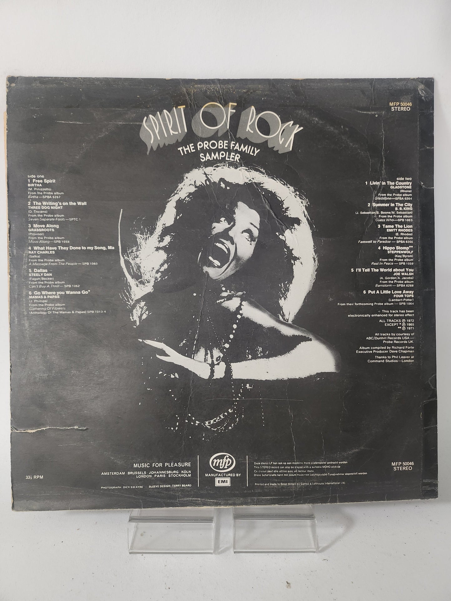 Spirit of Rock: the Probe Family Sampler LP Vinyl - Lp Vinyl