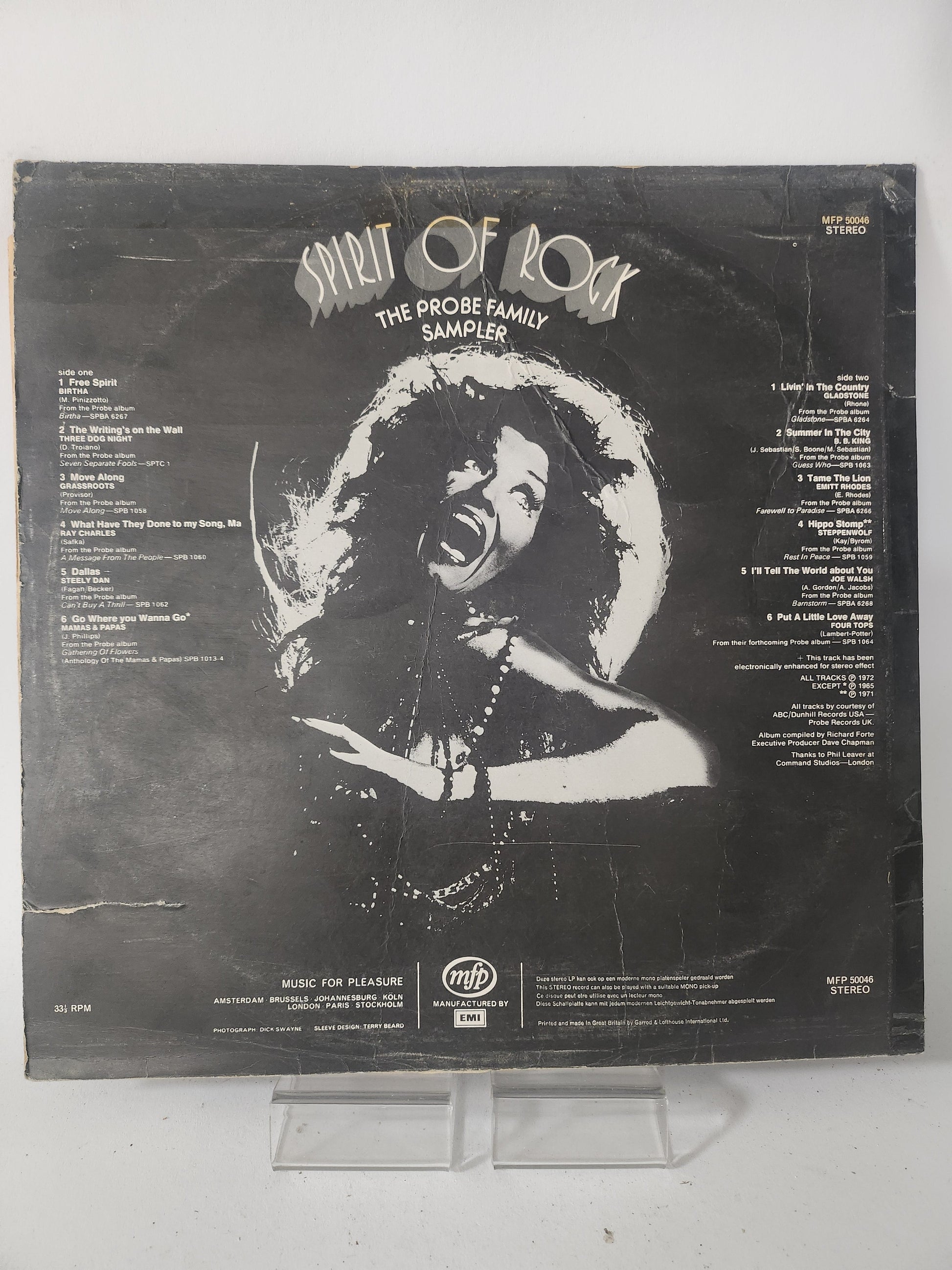 Spirit of Rock: the Probe Family Sampler LP Vinyl - Lp Vinyl