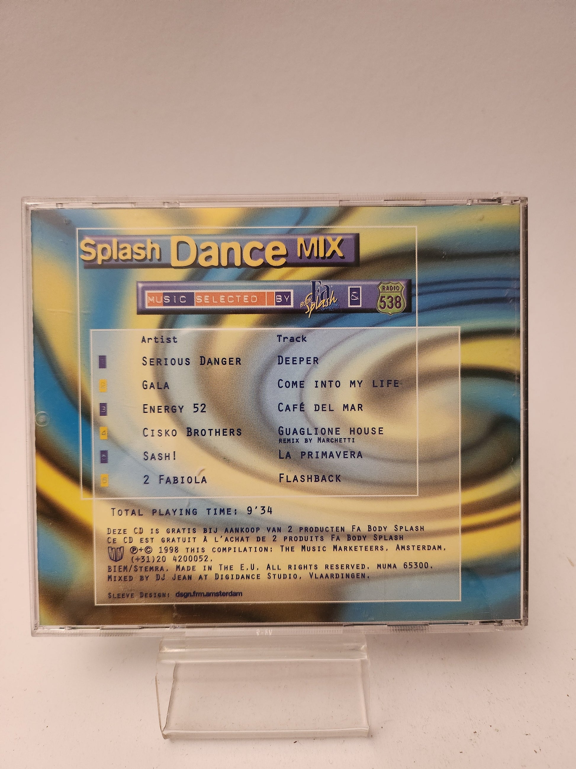 Splash Dance Mix CD - Cd