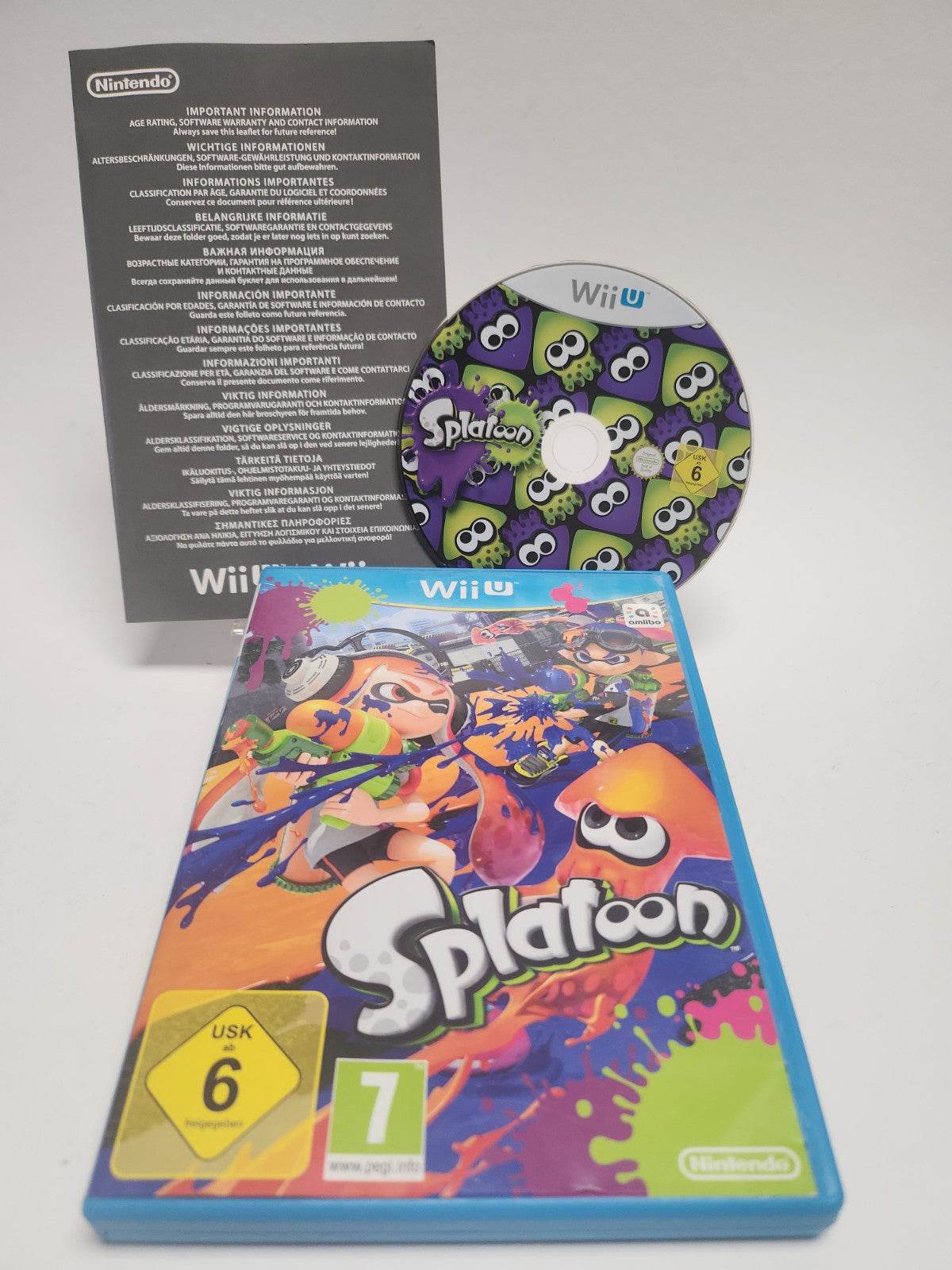 Splatoon Nintendo Wii U - Feniks Gameshop