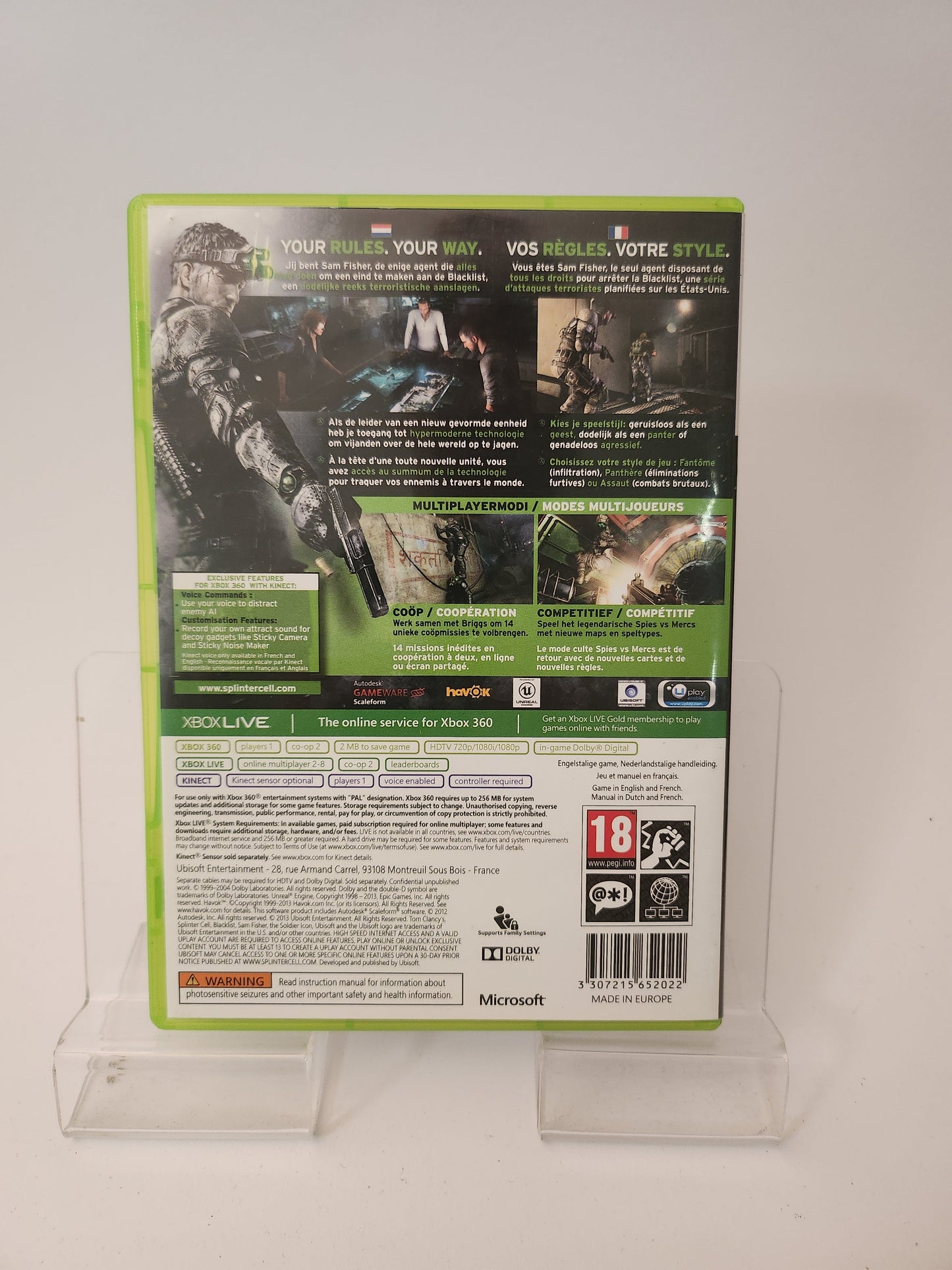 Splinter Cell Blacklist Xbox 360 - Xbox 360 Games