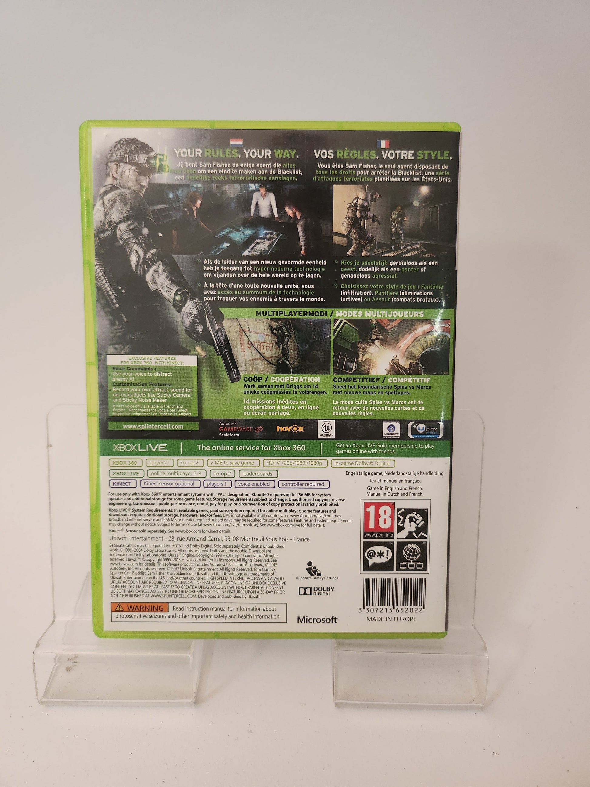 Splinter Cell Blacklist Xbox 360 - Xbox 360 Games