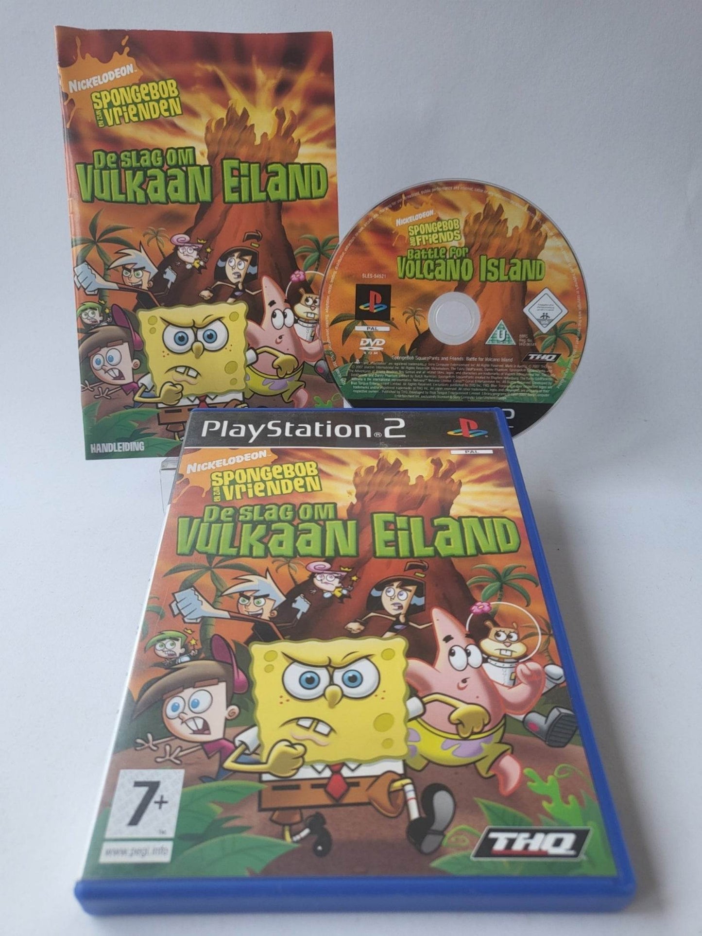 SpongeBob en zijn Vrienden de Slag om Vulkaan Eiland Playstation 2 - Feniks Gameshop