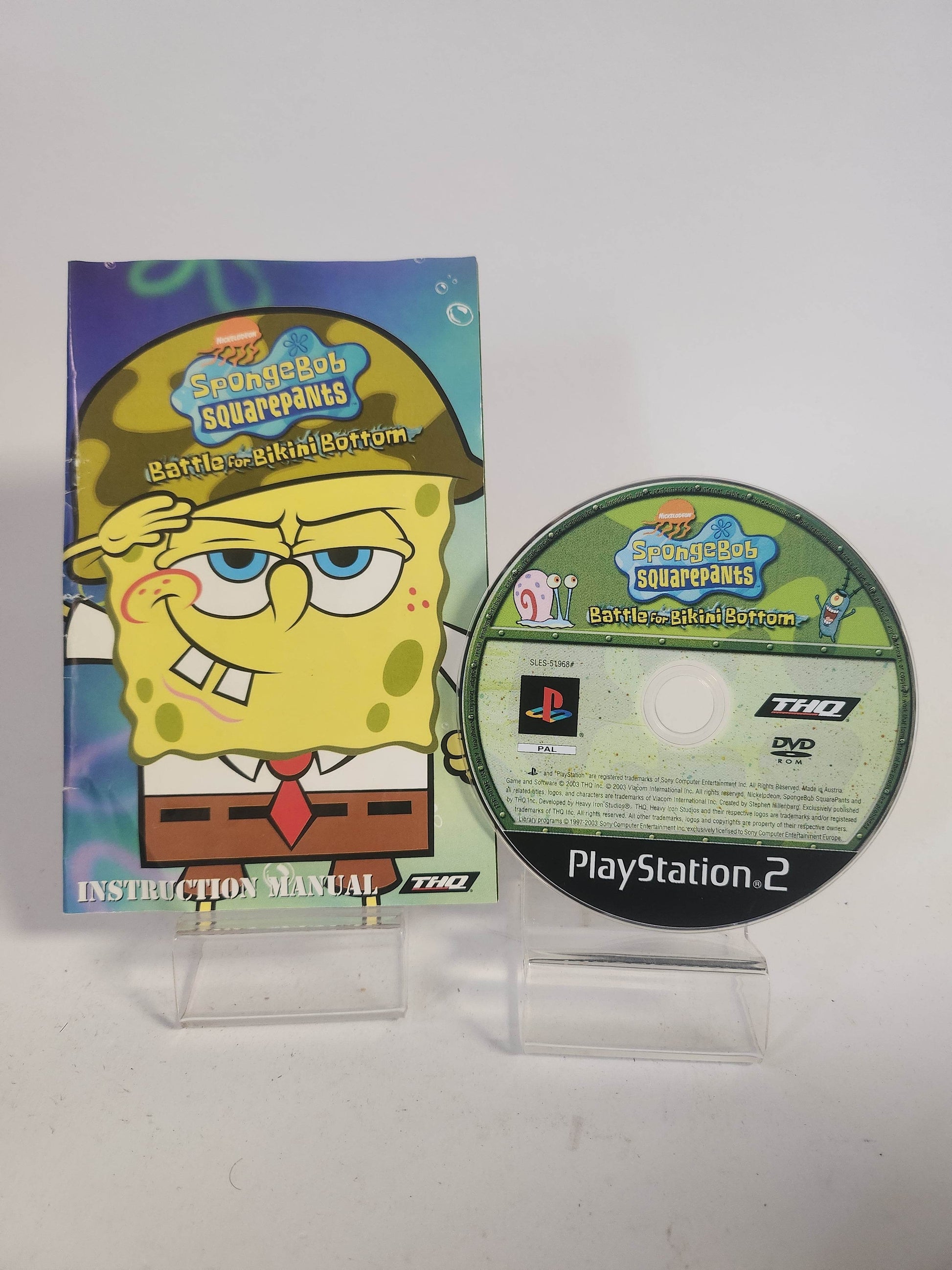 SpongeBob SquarePants Battle for Bikini Bottum Playstation 2 - Feniks Gameshop