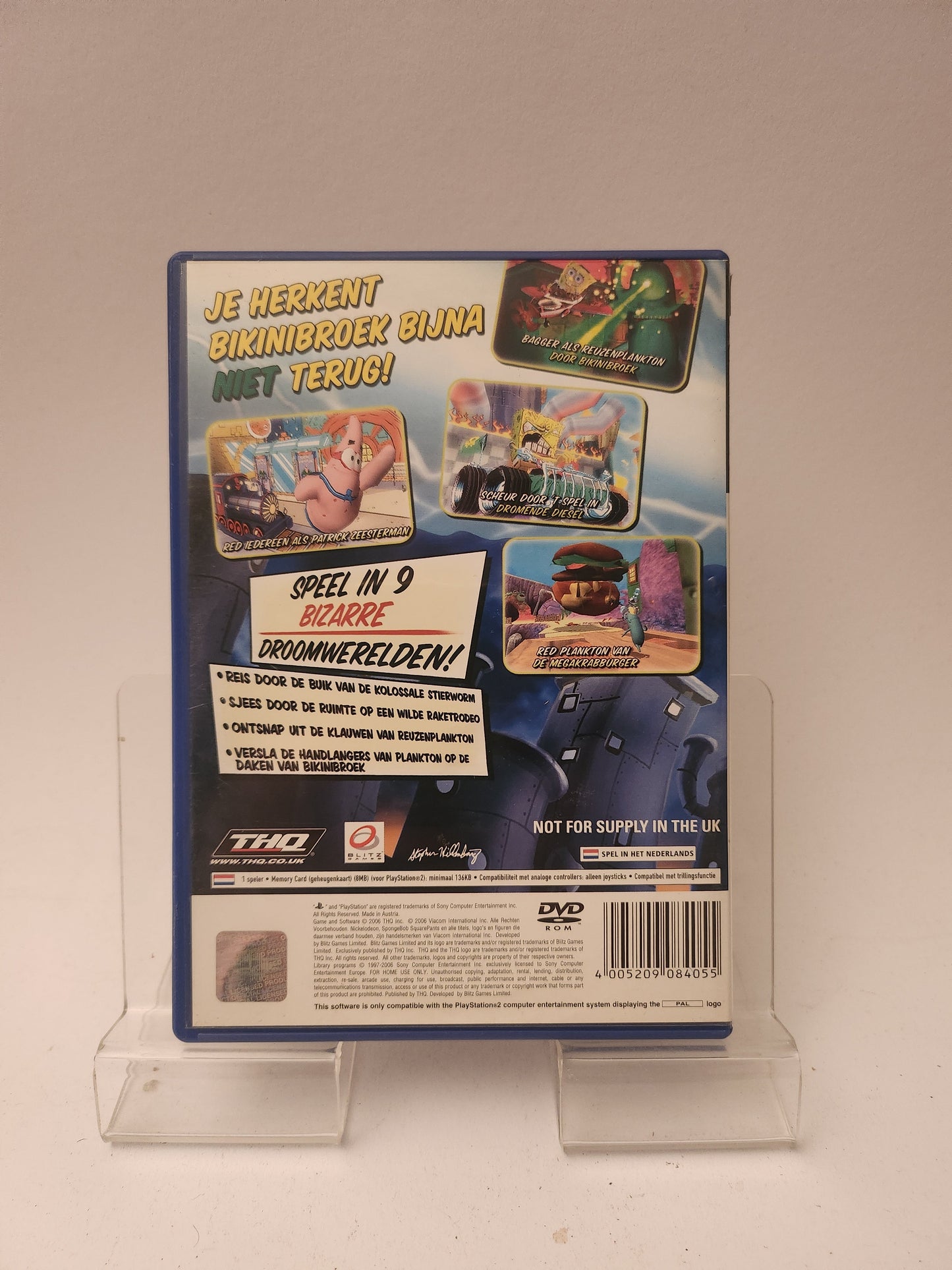 SpongeBob SquarePants Creatuur van Krokante Krab Playstation 2 - Playstation 2 Games