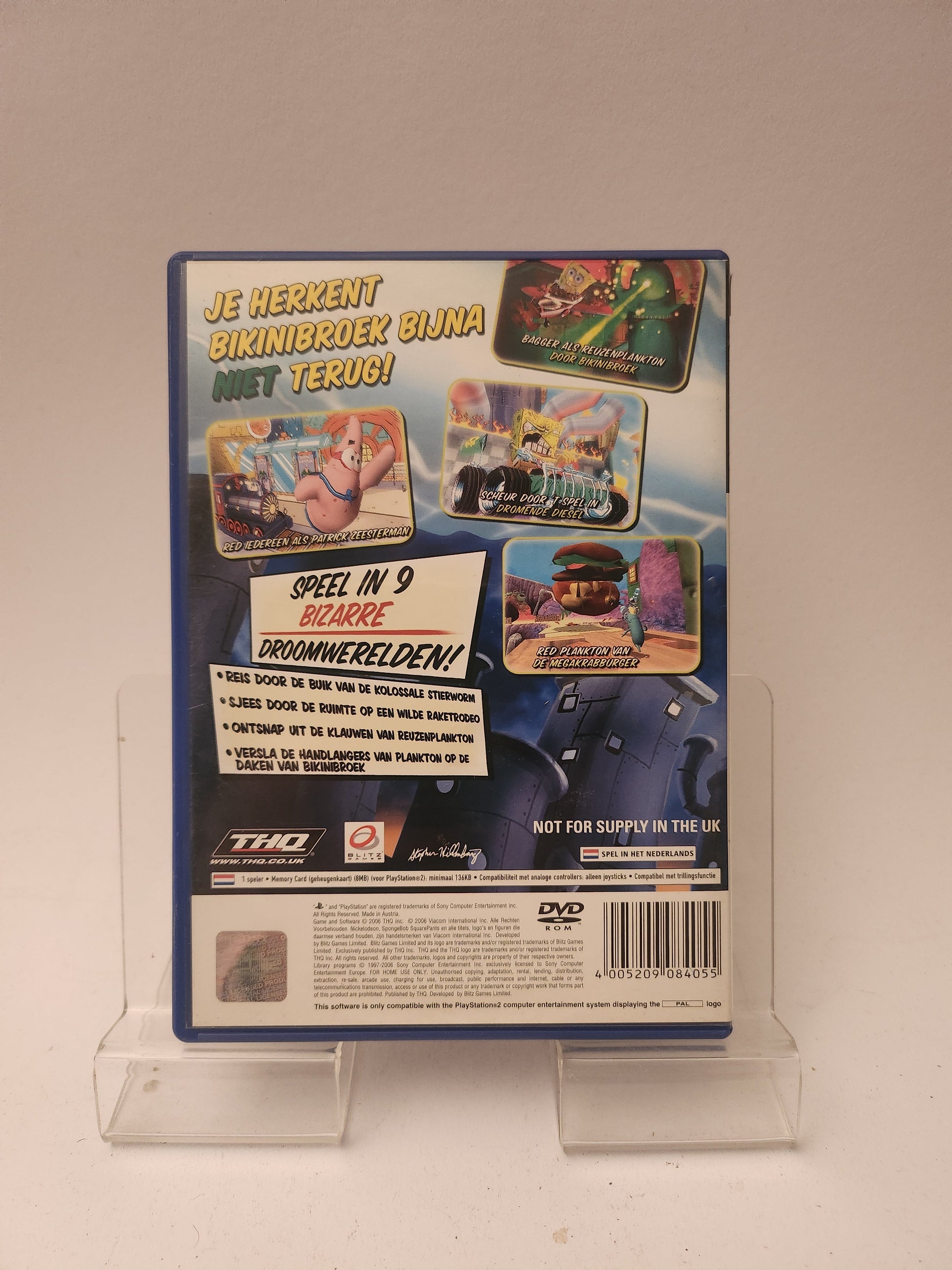 SpongeBob SquarePants Creatuur van Krokante Krab Playstation 2 - Playstation 2 Games