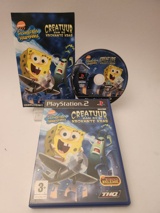 SpongeBob SquarePants Creatuur van Krokante Krab Playstation 2 - Playstation 2 Games