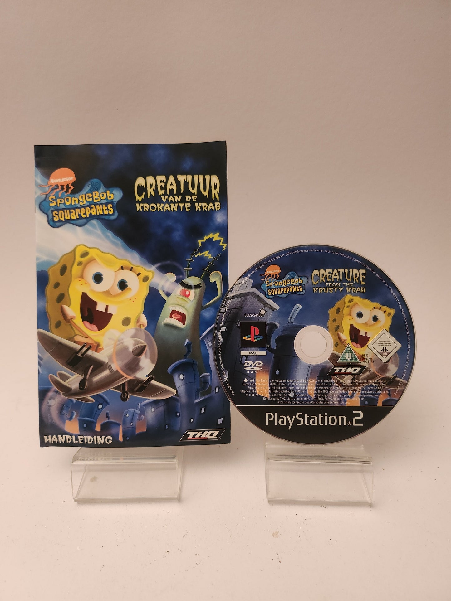 SpongeBob SquarePants Creatuur van Krokante Krab Playstation 2 - Playstation 2 Games