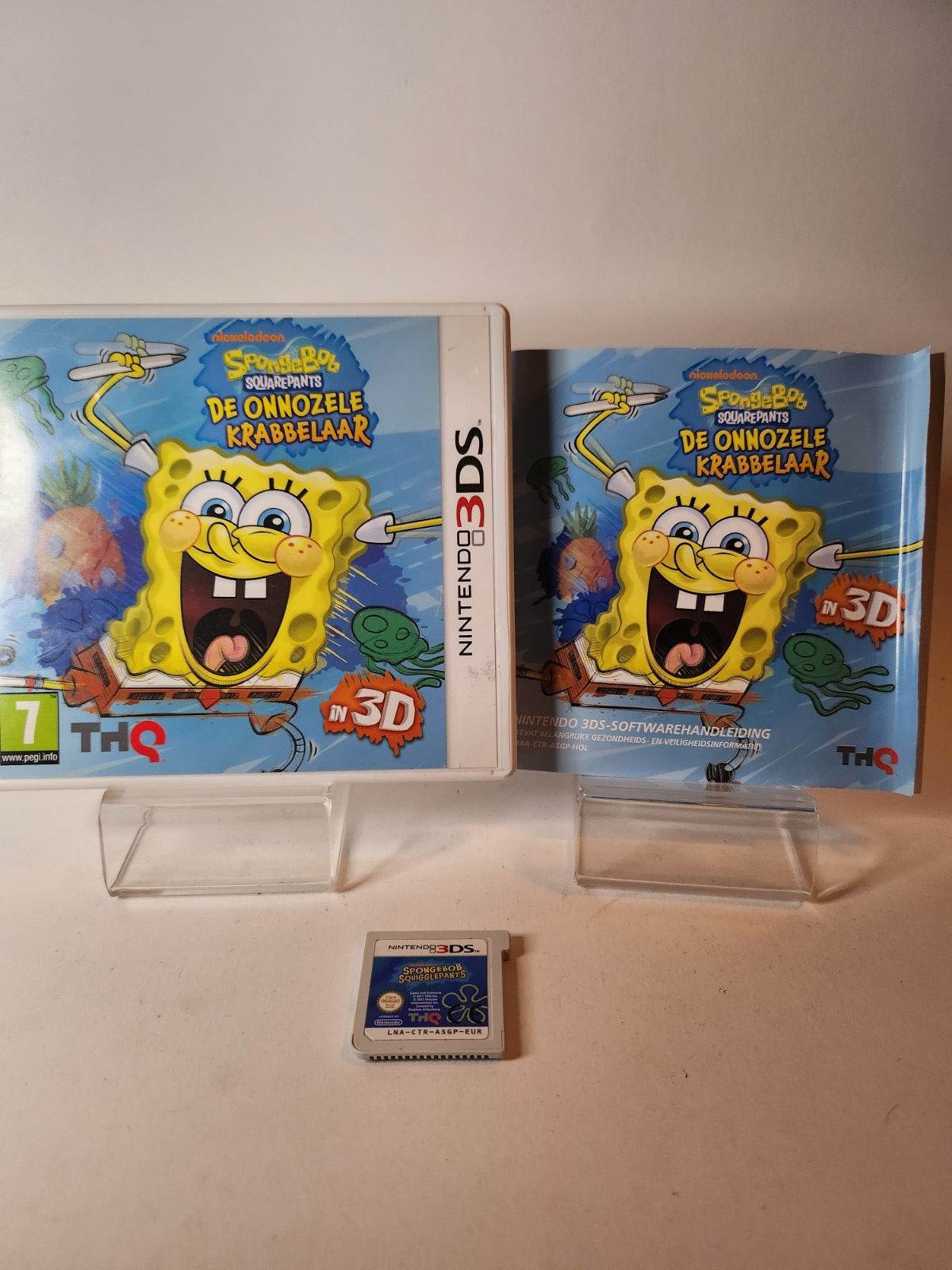 SpongeBob Squarepants de Onnozele Krabbelaar Nintendo 3DS - Feniks Gameshop