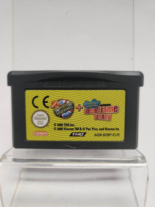 SpongeBob SquarePants + Freeze Frame Frenzy (Disc Only) Nintendo Game Boy Advance - Feniks Gameshop
