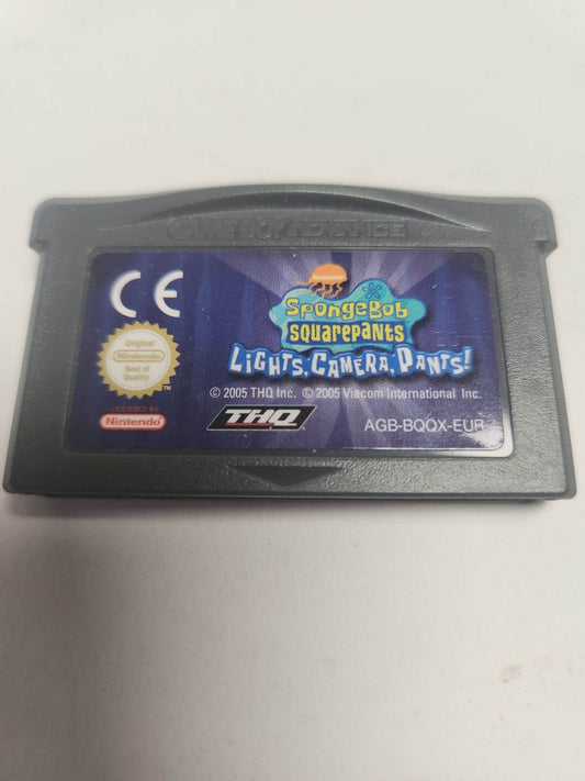 SpongeBob SquarePants Lights, Camera, Pants (Disc Only) GBA - Feniks Gameshop