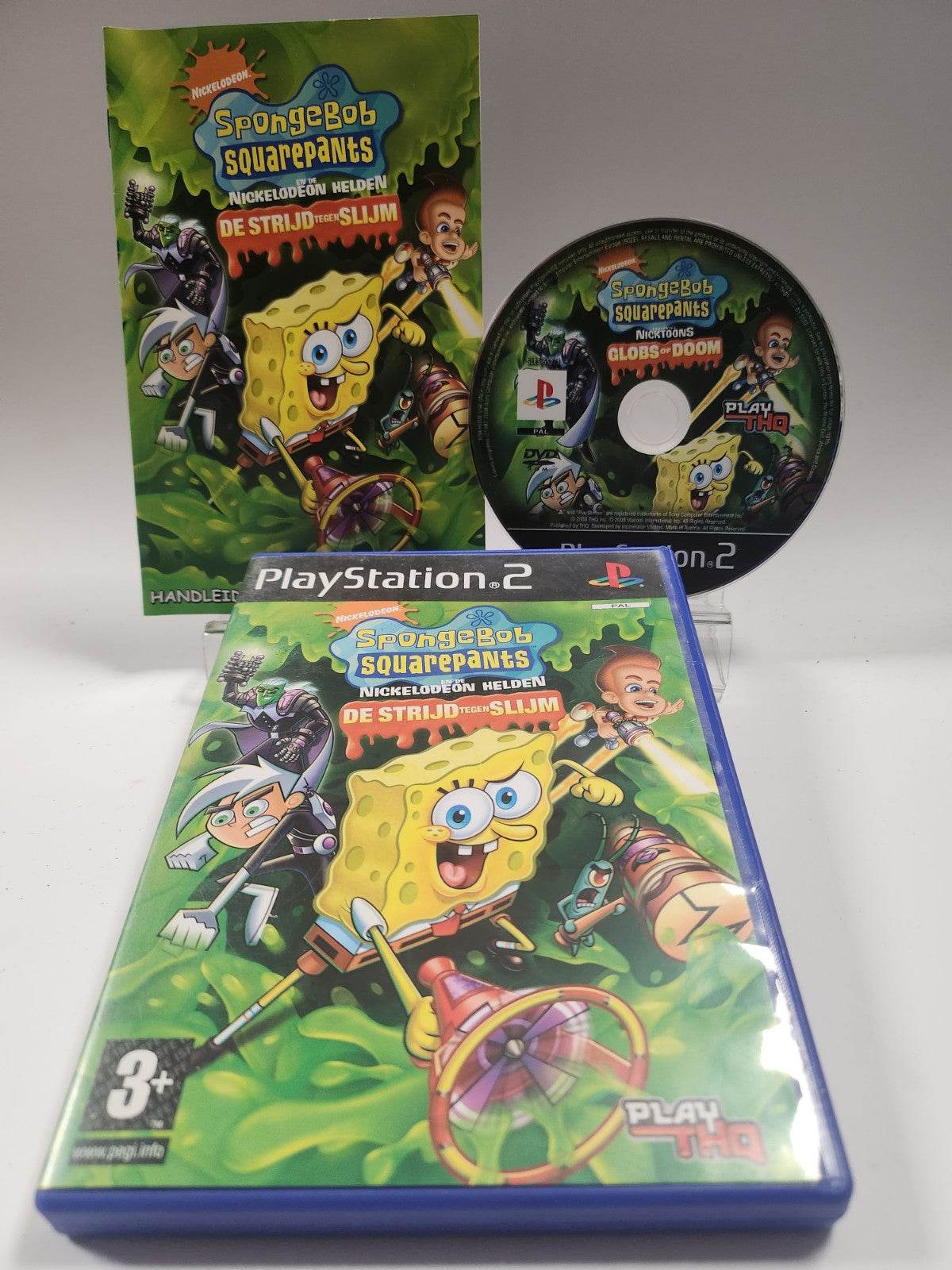 SpongeBob SquarePants Nickelodeon Helden de Strijd tegen Slijm PS2 - Feniks Gameshop
