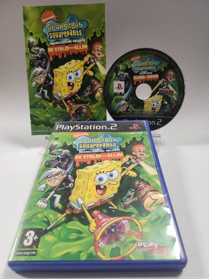 SpongeBob SquarePants Nickelodeon Helden de Strijd tegen Slijm PS2 - Feniks Gameshop