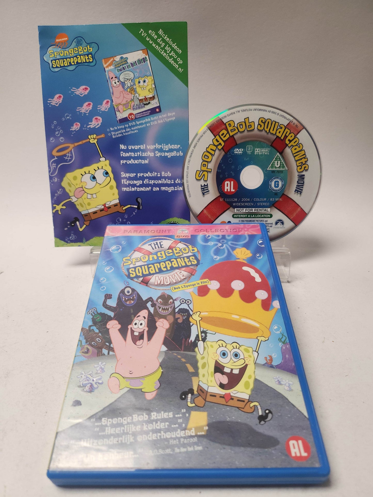 SpongeBob SquarePants the Movie DVD Kids - Feniks Gameshop