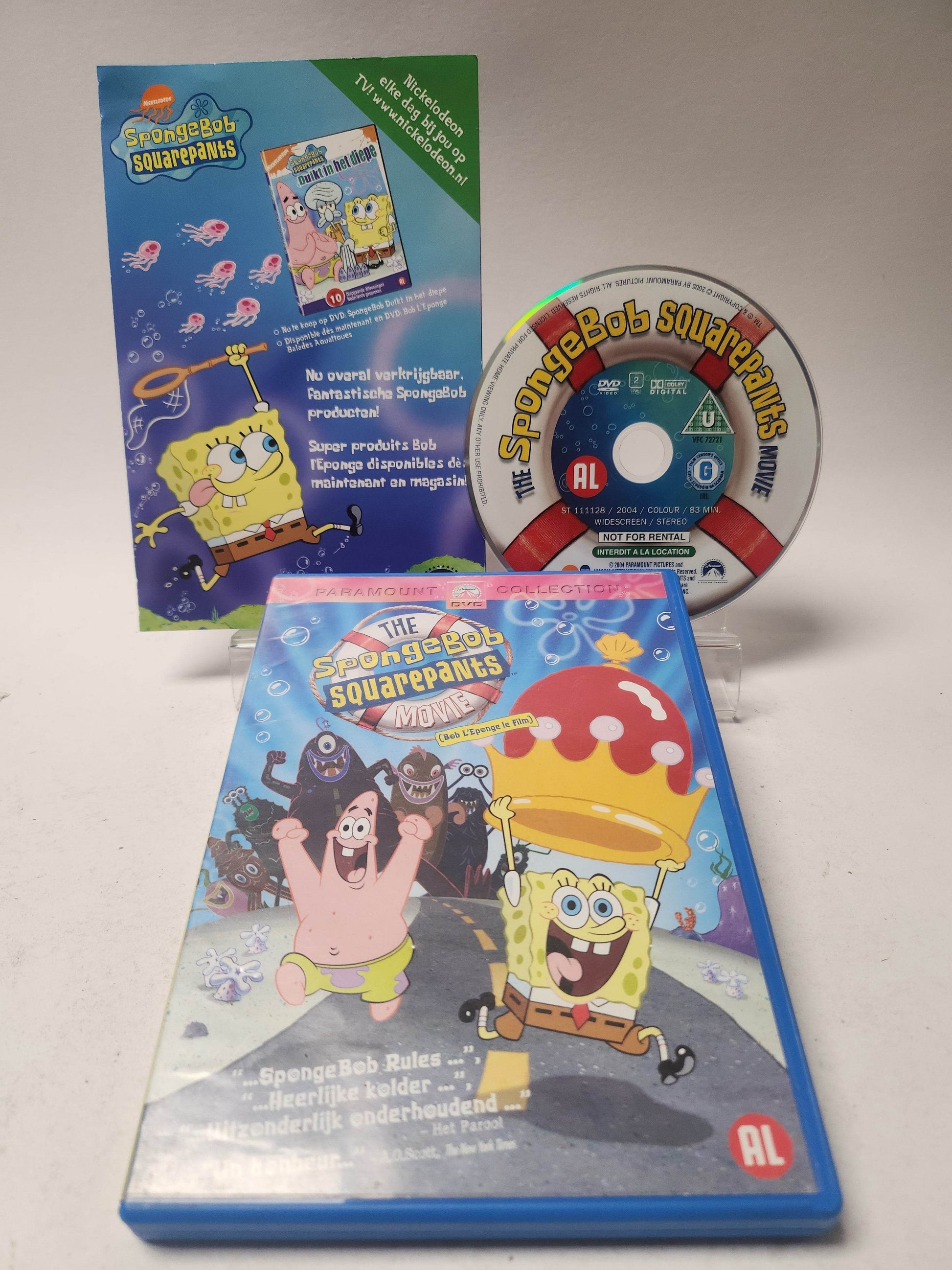 SpongeBob SquarePants the Movie DVD Kids - Feniks Gameshop