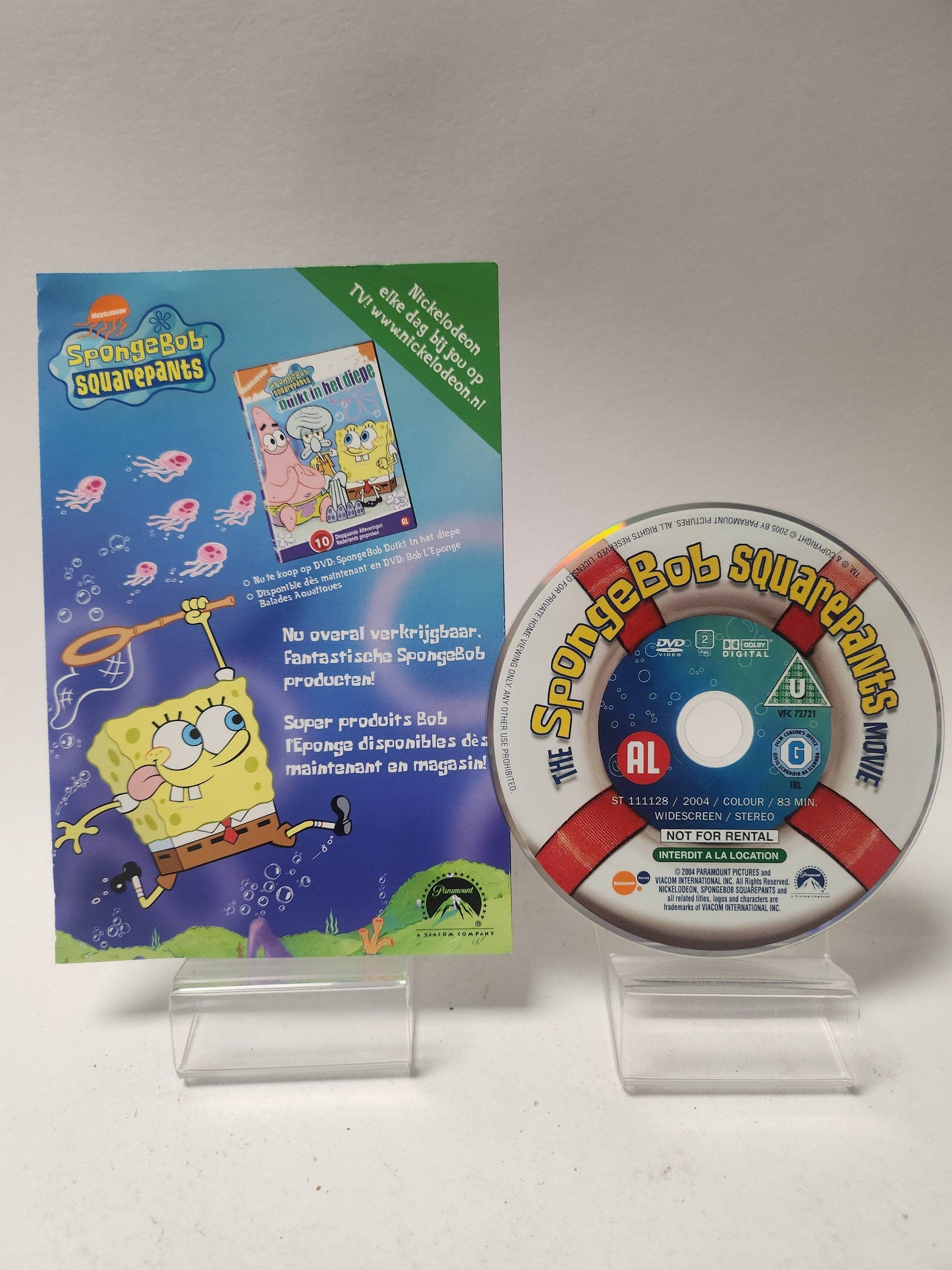 SpongeBob SquarePants the Movie DVD Kids - Feniks Gameshop