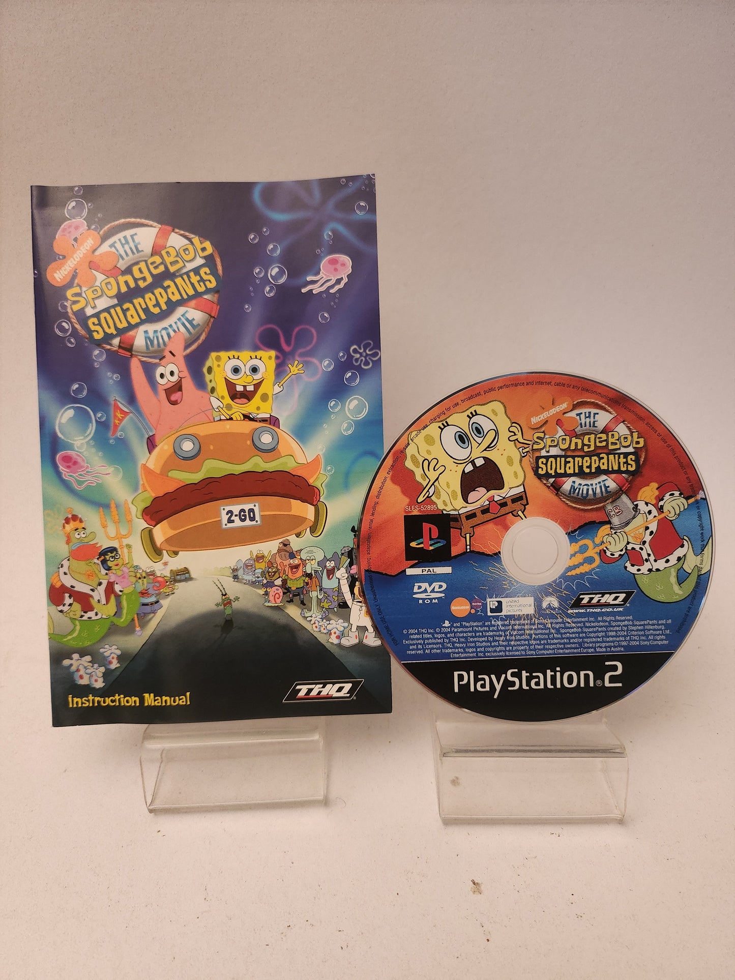 SpongeBob SquarePants the Movie Playstation 2 - Playstation 2 Games