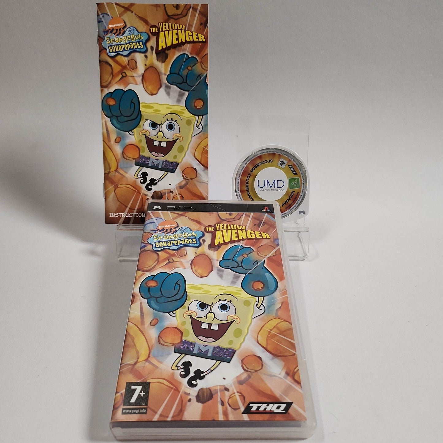 SpongeBob SquarePants the Yellow Avenger PSP - Feniks Gameshop