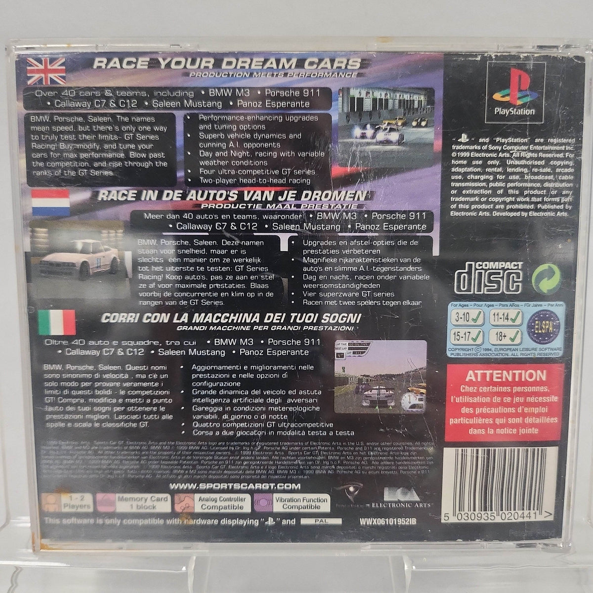 Sports Car GT Playstation 1 - Feniks Gameshop