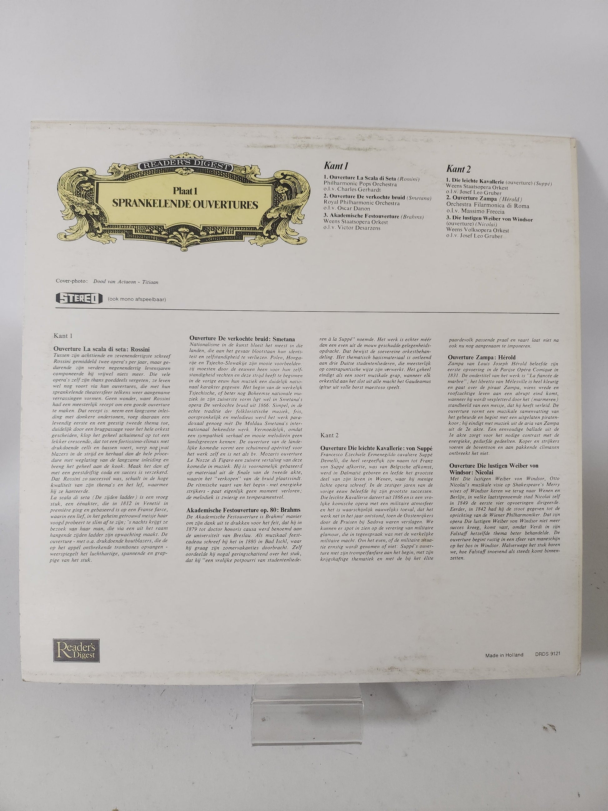 Sprankelende Ouvertures: Plaat 1 LP Vinyl - Lp Vinyl