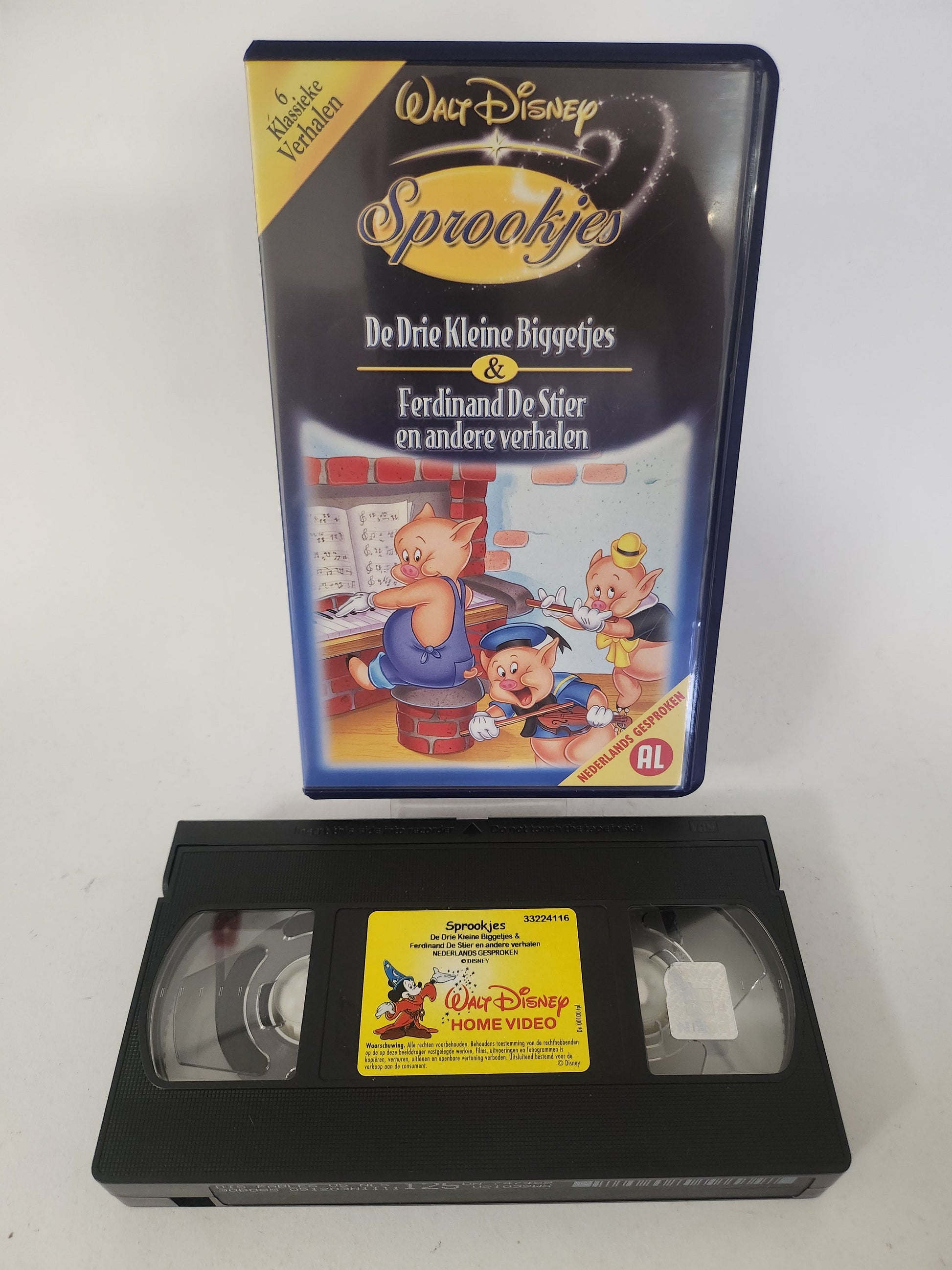Sprookjes: de Drie Kleine Biggetjes & Ferdinand de Stier en andere Verhalen VHS Kids - VHS Kids