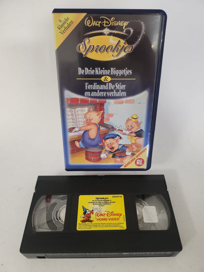 Sprookjes: de Drie Kleine Biggetjes & Ferdinand de Stier en andere Verhalen VHS Kids - VHS Kids