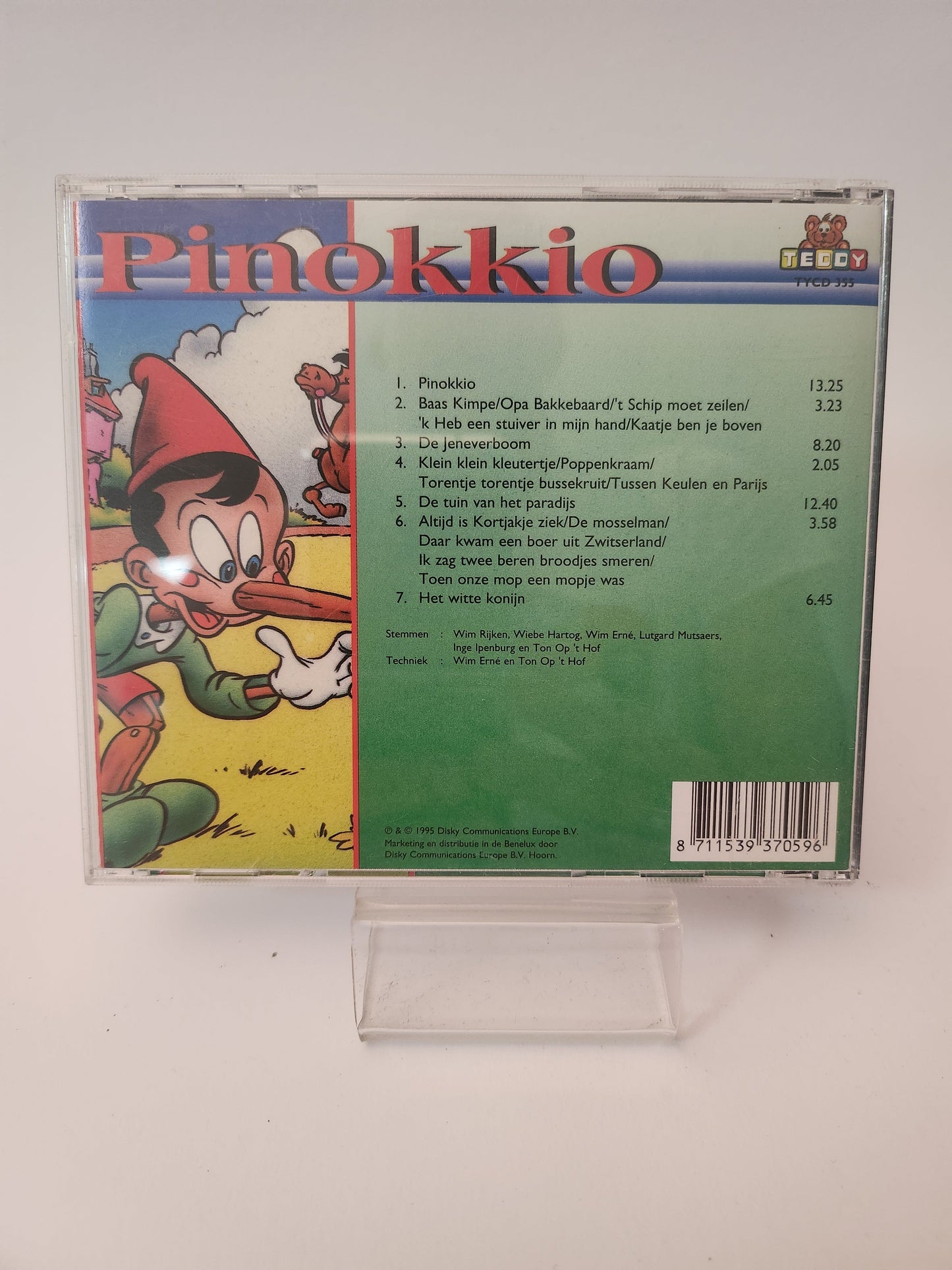 Sprookjes & Liedjes: Pinokkio CD - Cd