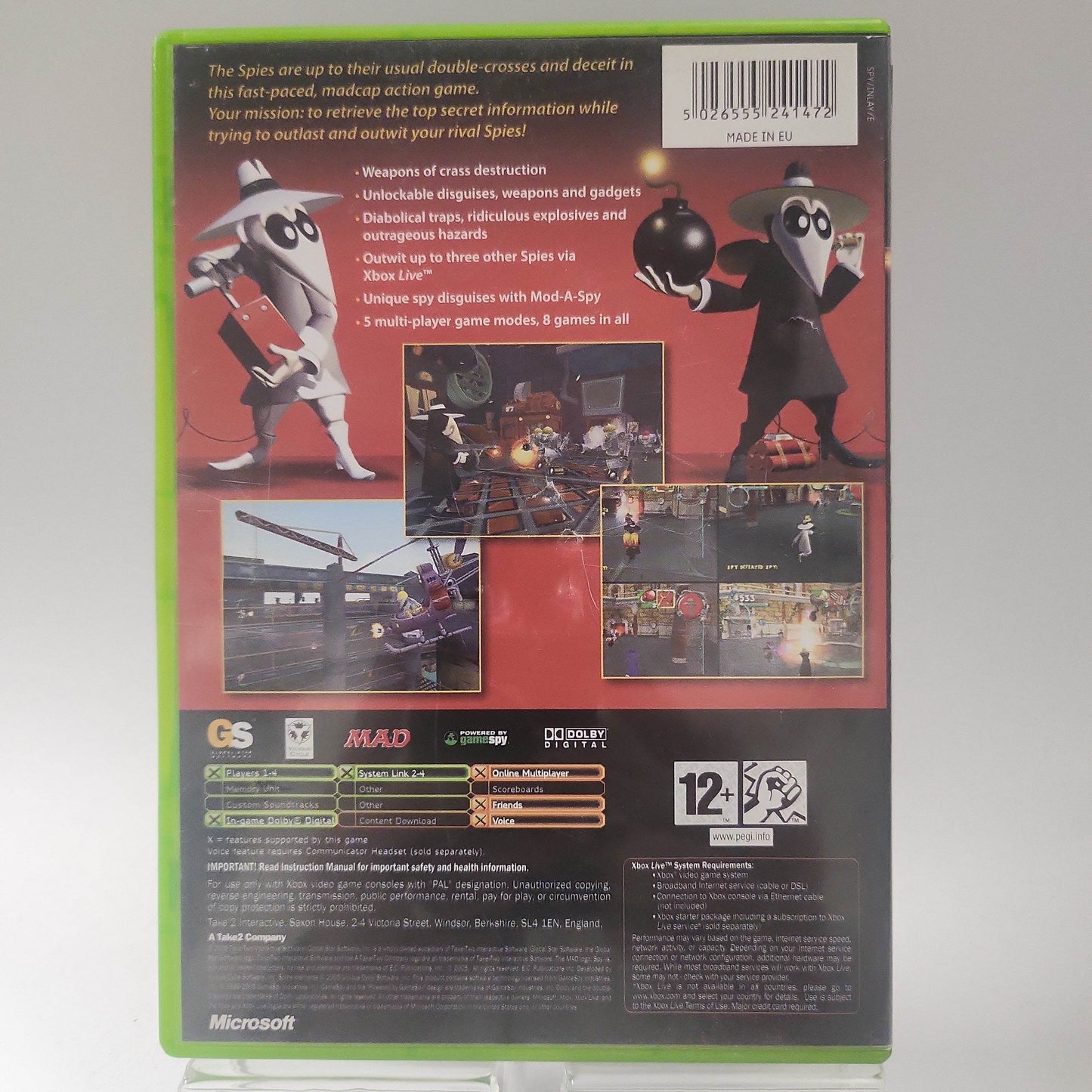Spy vs Spy Xbox Original - Feniks Gameshop