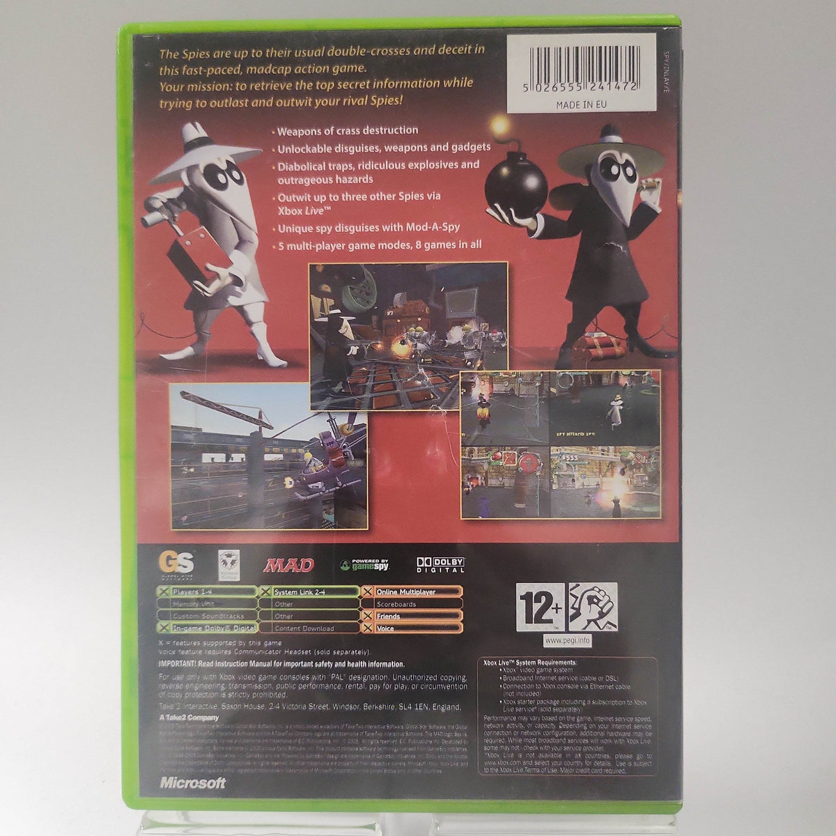 Spy vs Spy Xbox Original - Feniks Gameshop
