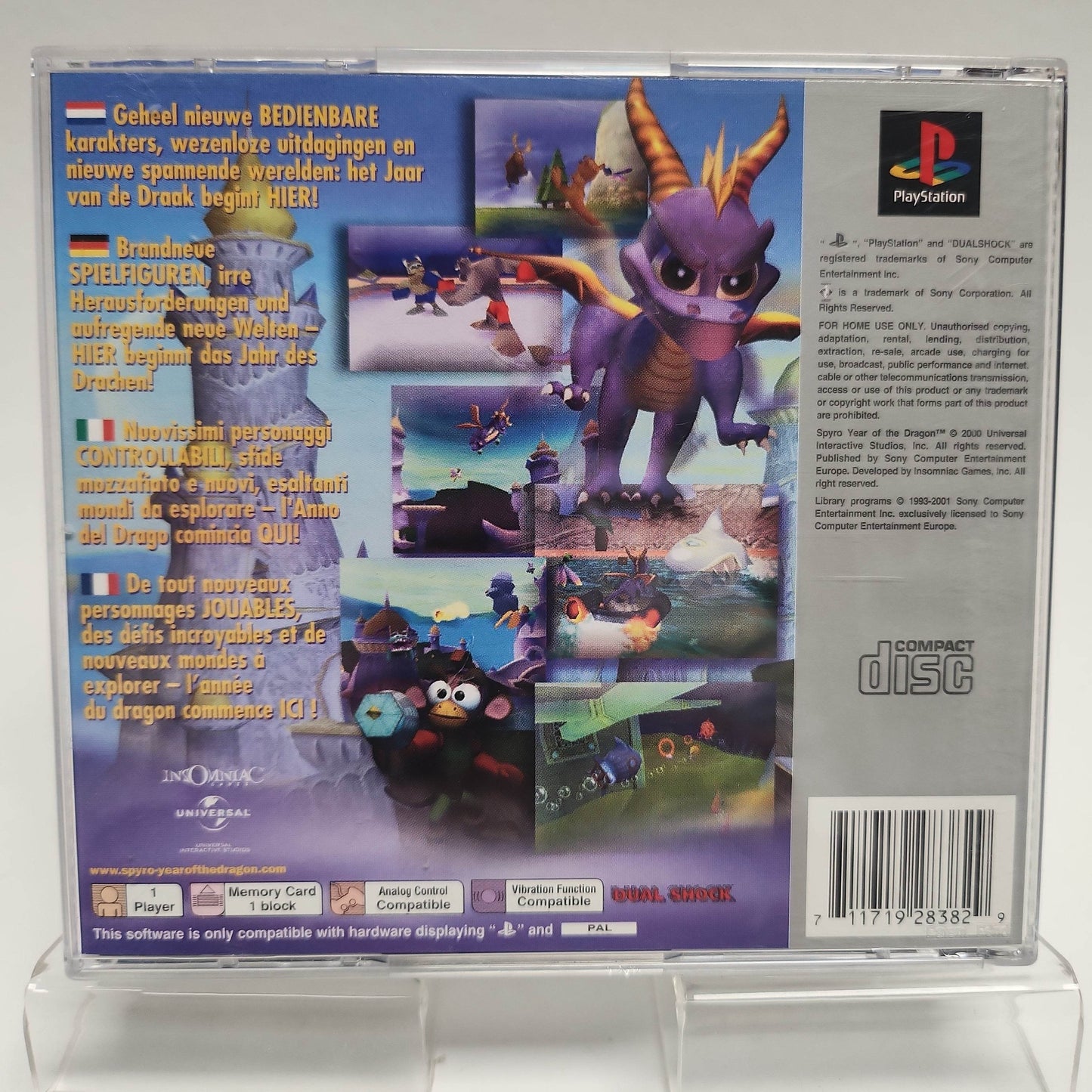 Spyro: Year of the Dragon Platinum Playstation 1 - Feniks Gameshop