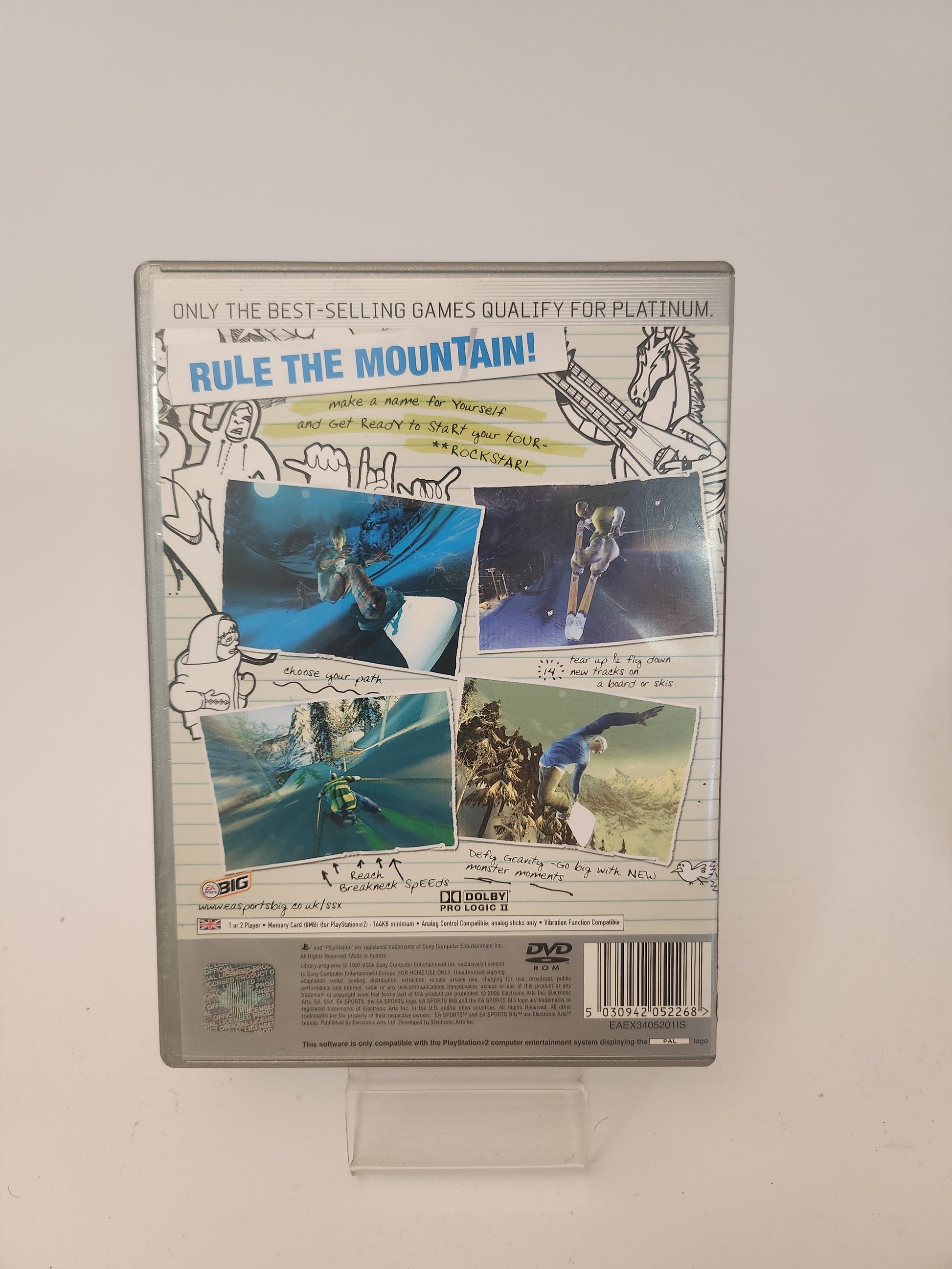 SSX on Tour Platinum (No Book) PlayStation 2 - Playstation 2 Games