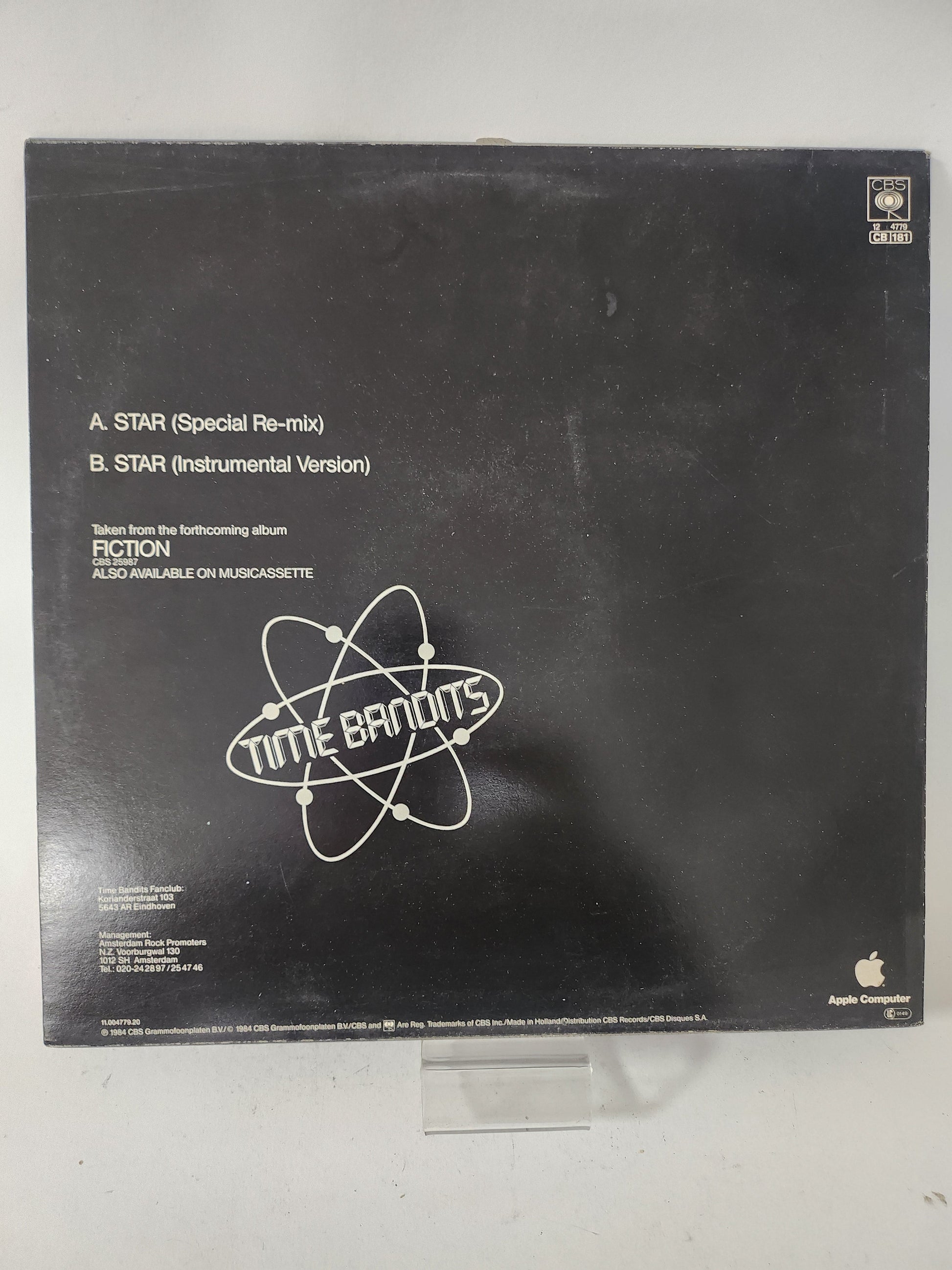 Star (Special Re-Mix): Time Bandits LP Vinyl - Lp Vinyl