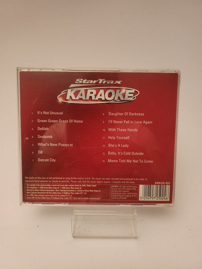 Star Trax Karaoke: the Songs of Tom Jones CD - Cd