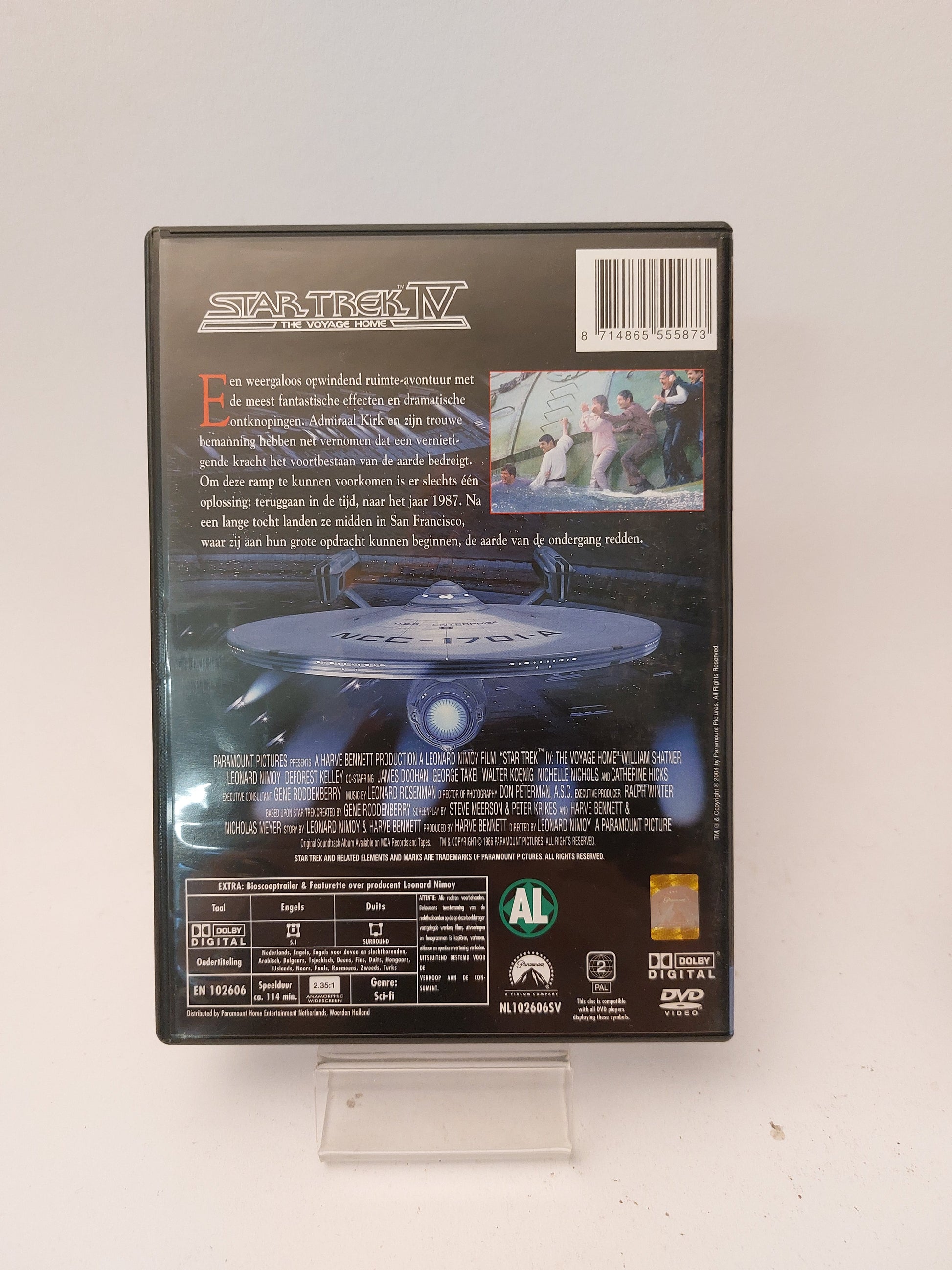 Star Trek IV the Voyage Home Dvd - Dvd Volwassenen