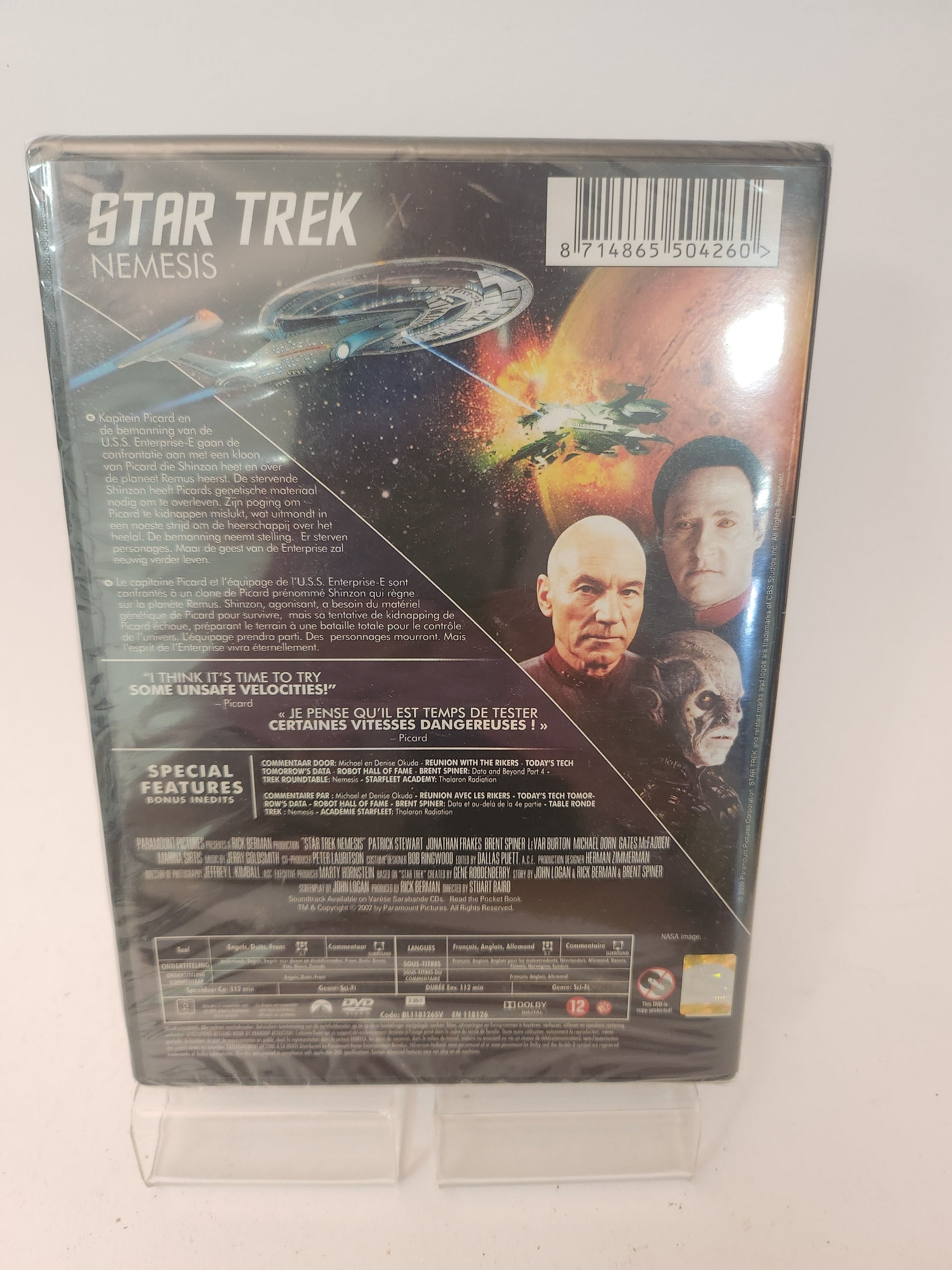 Star Trek Nemesis geseald DVD - Dvd Volwassenen