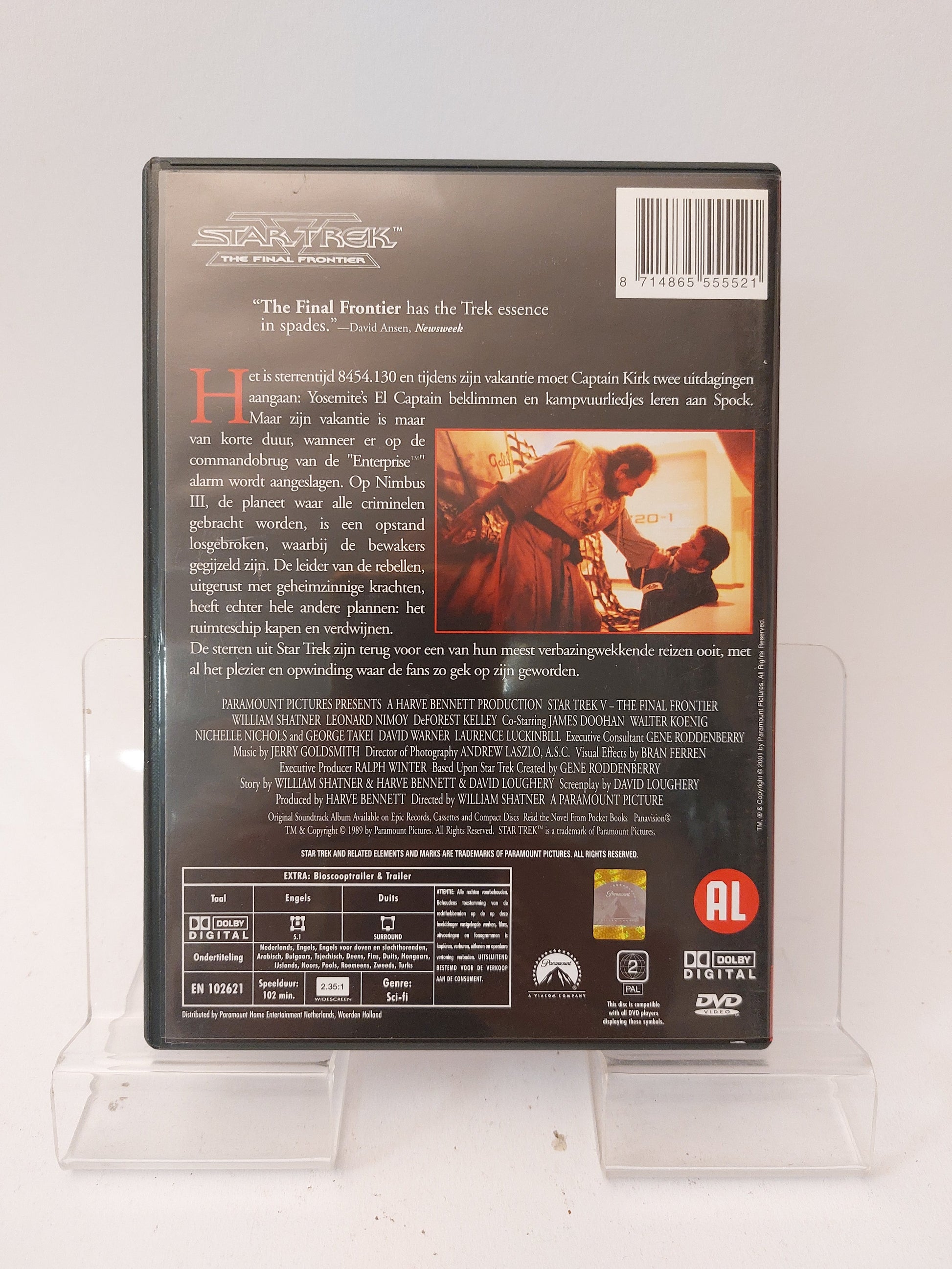Star Trek V the Final Frontier Dvd - Dvd Volwassenen
