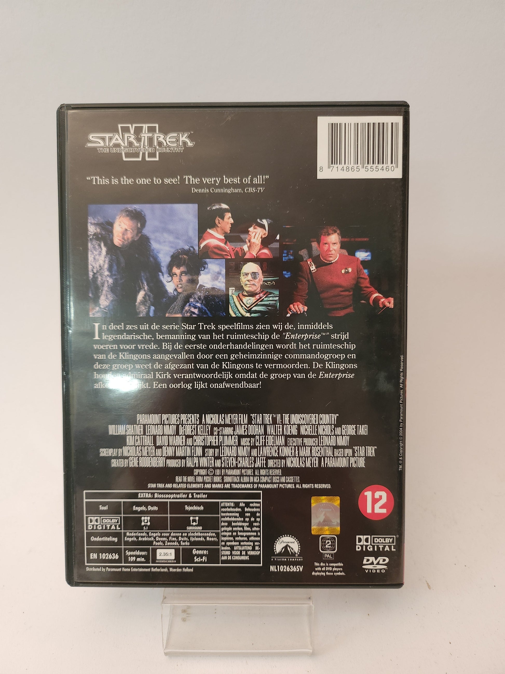 Star VI the Undiscovered Country Dvd - Dvd Volwassenen