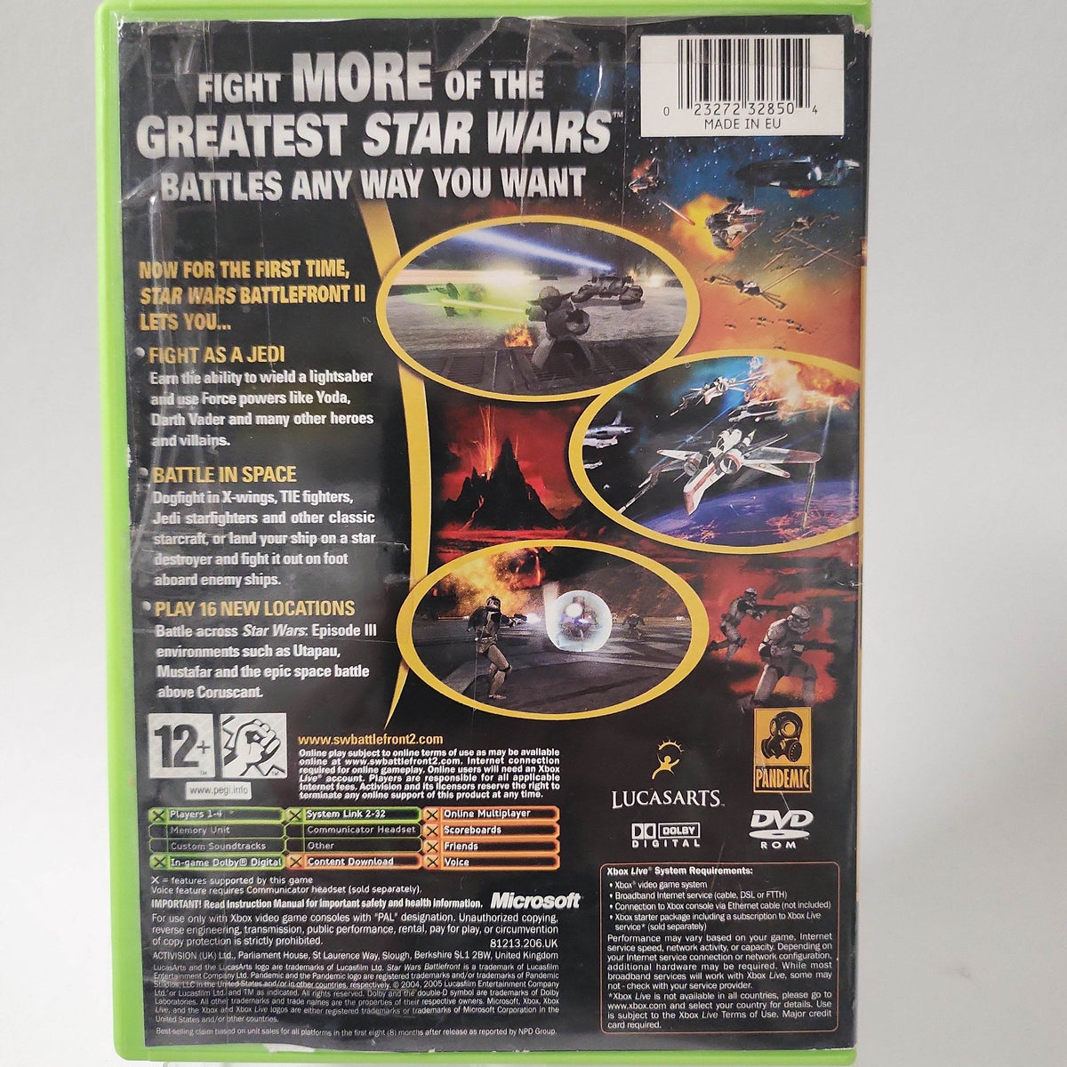 Star Wars Battlefront II Xbox Original - Feniks Gameshop
