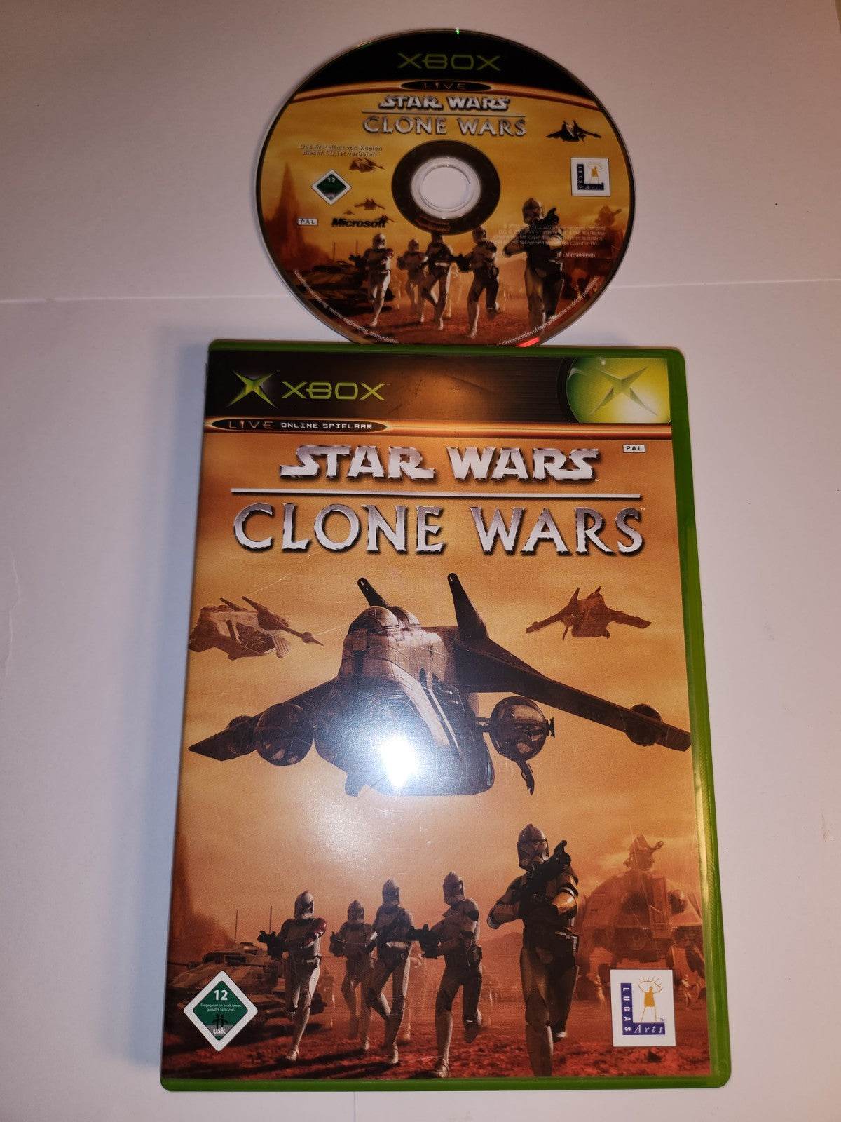 Star Wars Clone Wars Xbox Original - Feniks Gameshop