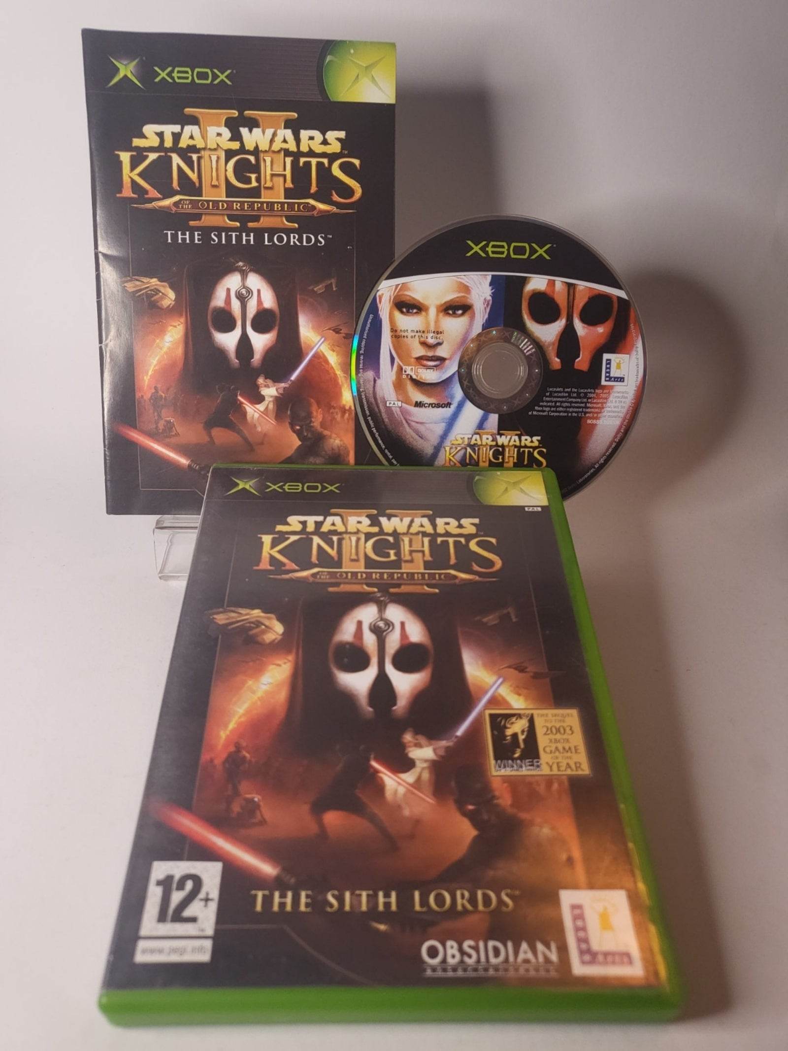 Star Wars Knights II the Sith Lords Xbox Original - Feniks Gameshop