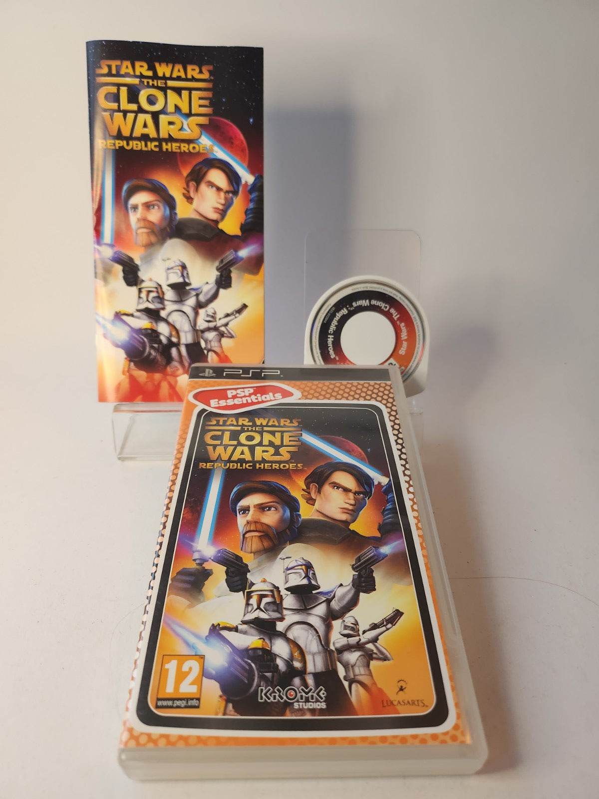 Star Wars the Clone Wars Republic Heroes Essentials PSP - Feniks Gameshop