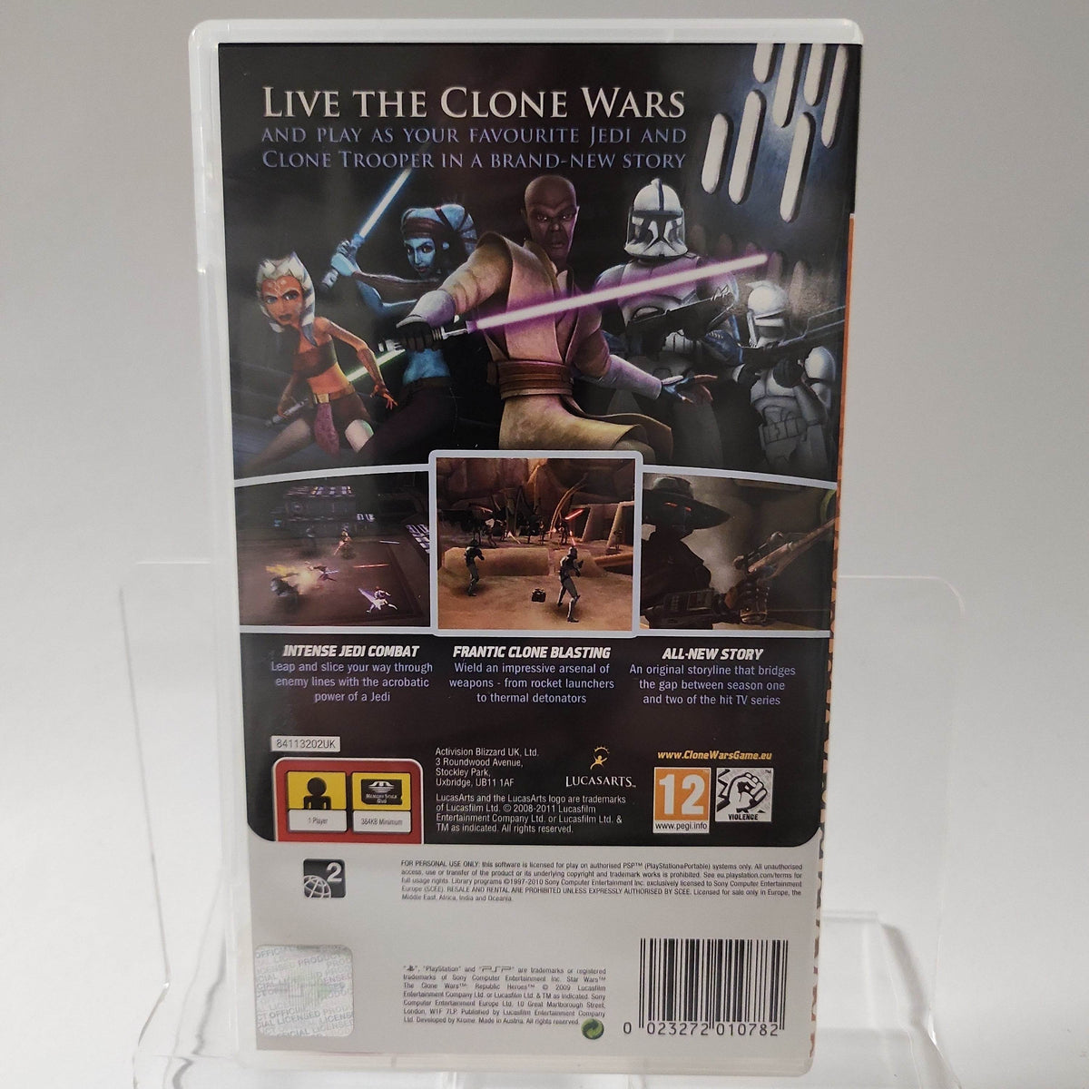Star Wars the Clone Wars Republic Heroes Essentials PSP - Feniks Gameshop