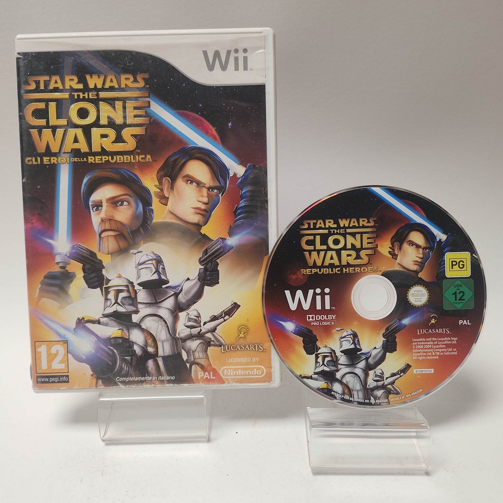 Star Wars the Clone Wars Republic Heroes (No Book) Nintendo Wii - Feniks Gameshop