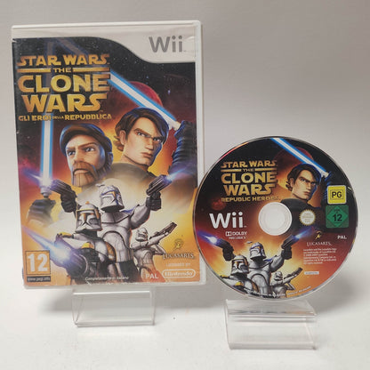 Star Wars the Clone Wars Republic Heroes (No Book) Nintendo Wii - Feniks Gameshop