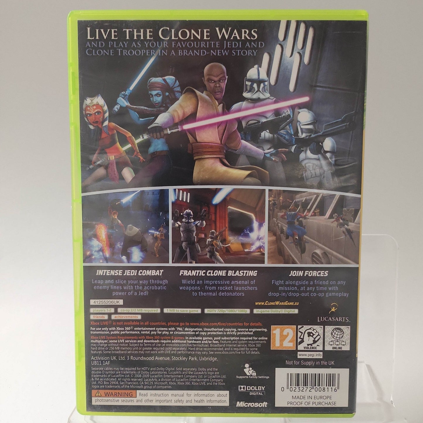 Star Wars the Clone Wars Republic Heroes Xbox 360 - Feniks Gameshop